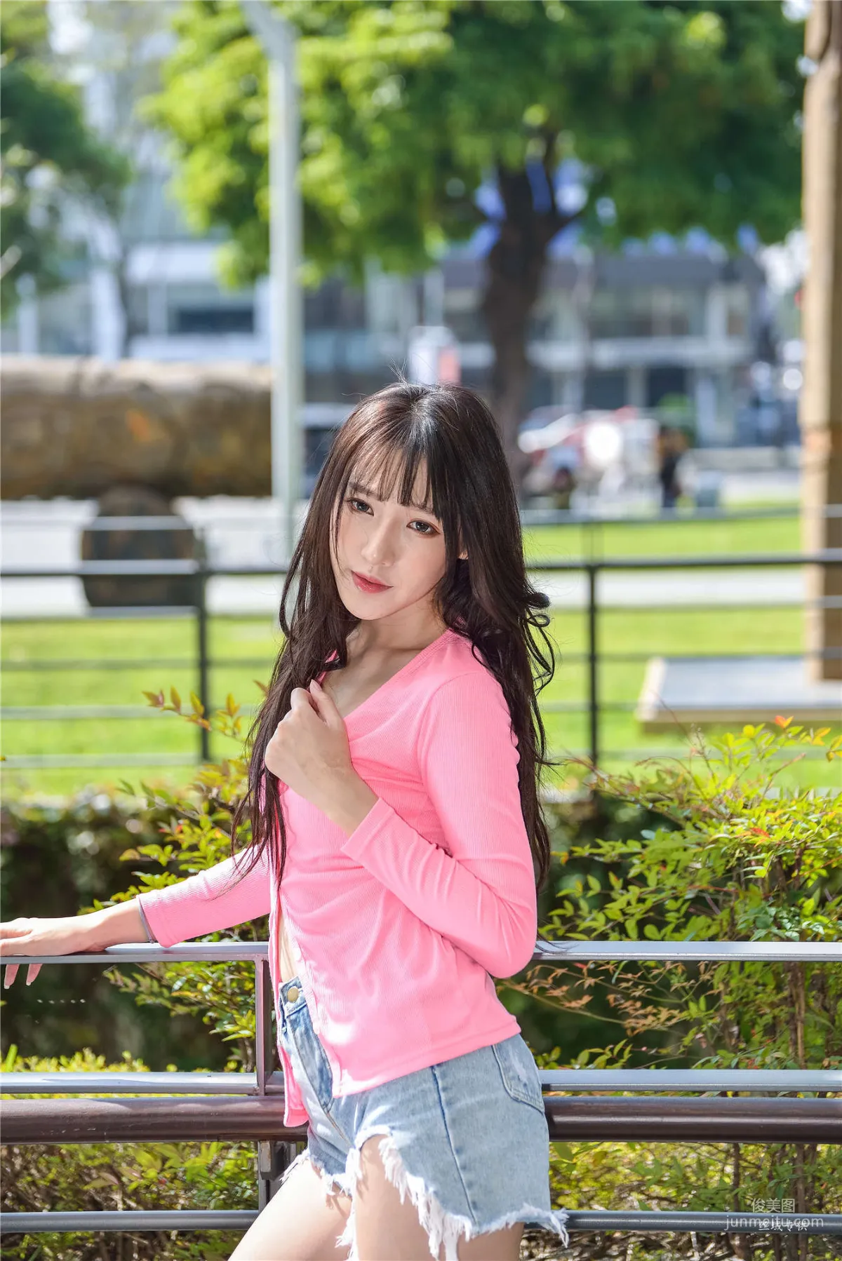 [Taiwan Beauties] Bi Bier Gome Fashion Denim Street Snap Photo Set photo 79