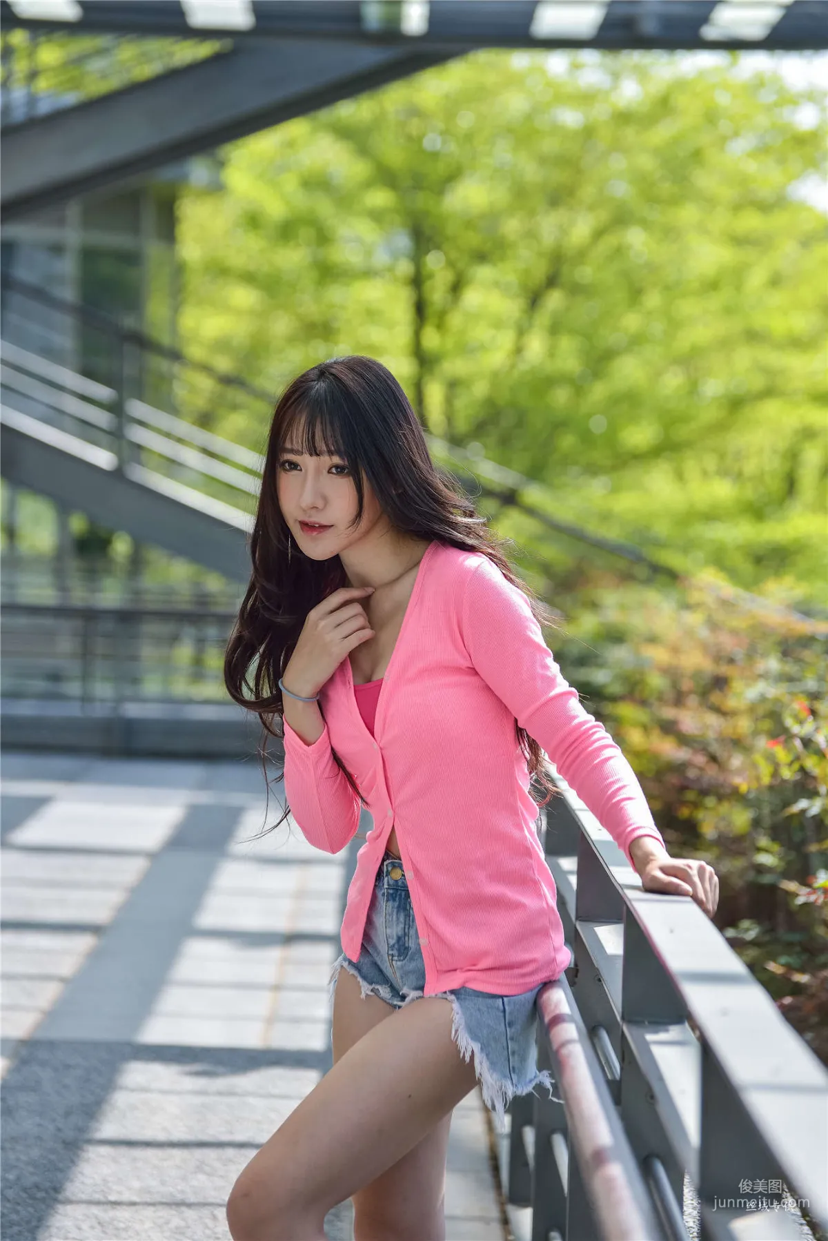 [Taiwan Beauties] Bi Bier Gome Fashion Denim Street Snap Photo Set photo 19