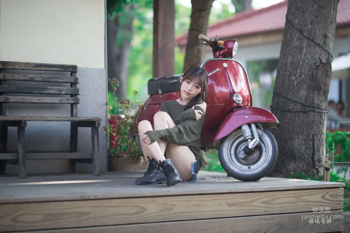 [Taiwan Beauties] Yi Yi - Shenji New Village Fresh and Light Outdoor Shoot Photo Set photo 74