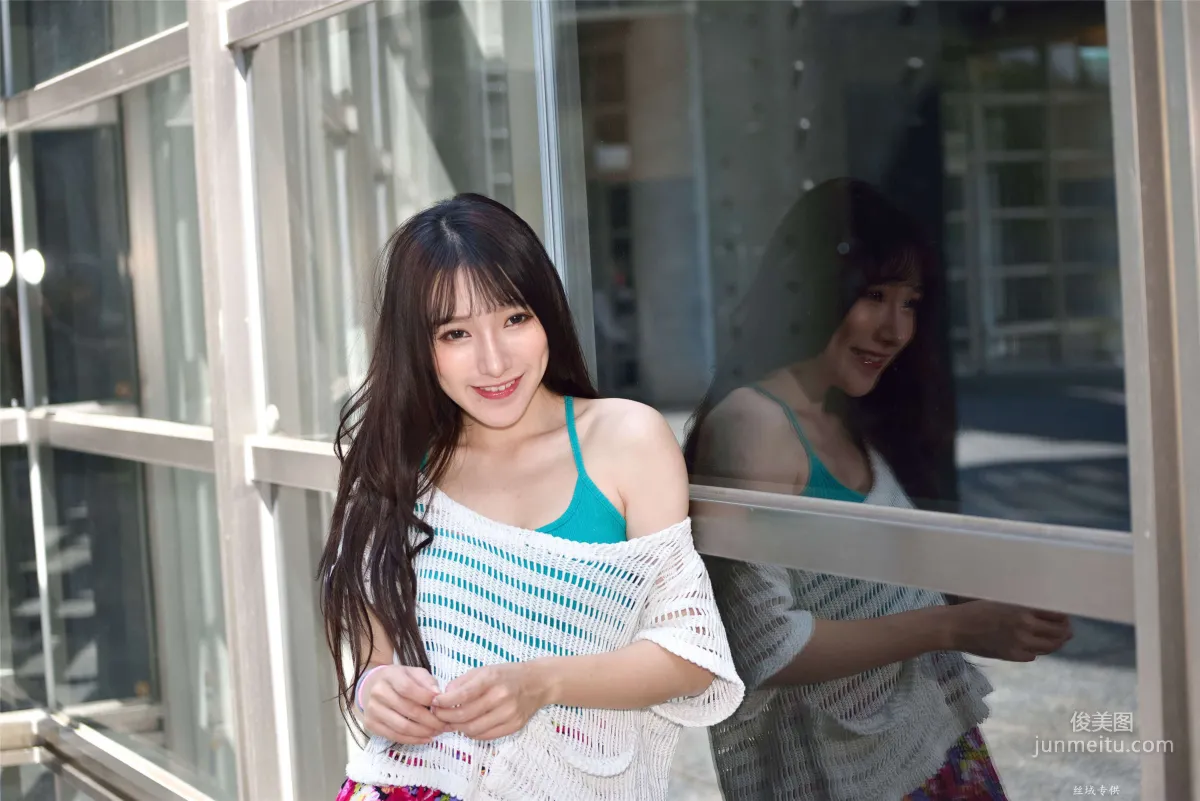 [Taiwan Beauties] Bi Bier, National Beauty. Fashion Fresh Outdoor Shoot Photo Set photo 88