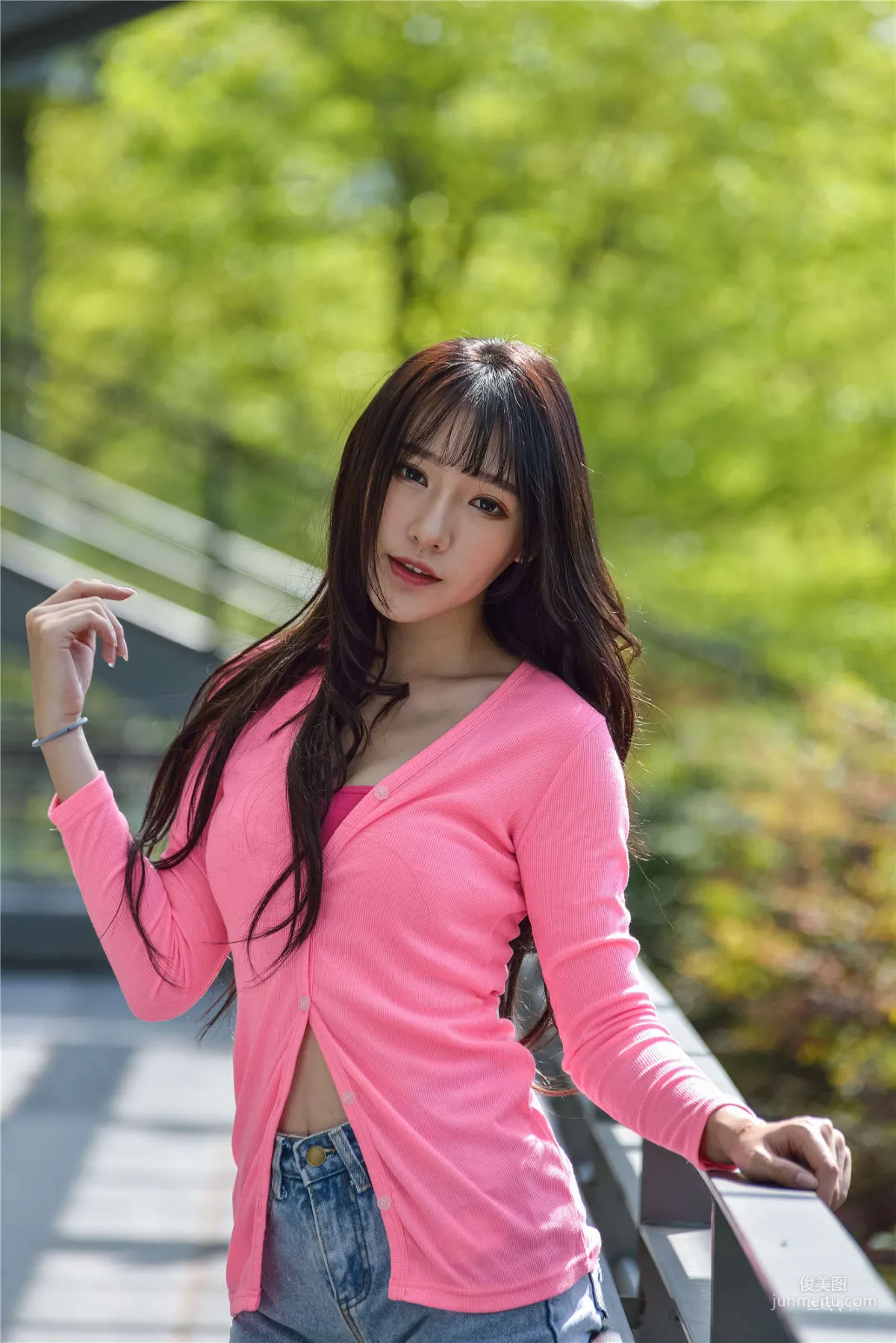 [Taiwan Beauties] Bi Bier Gome Fashion Denim Street Snap Photo Set photo 20