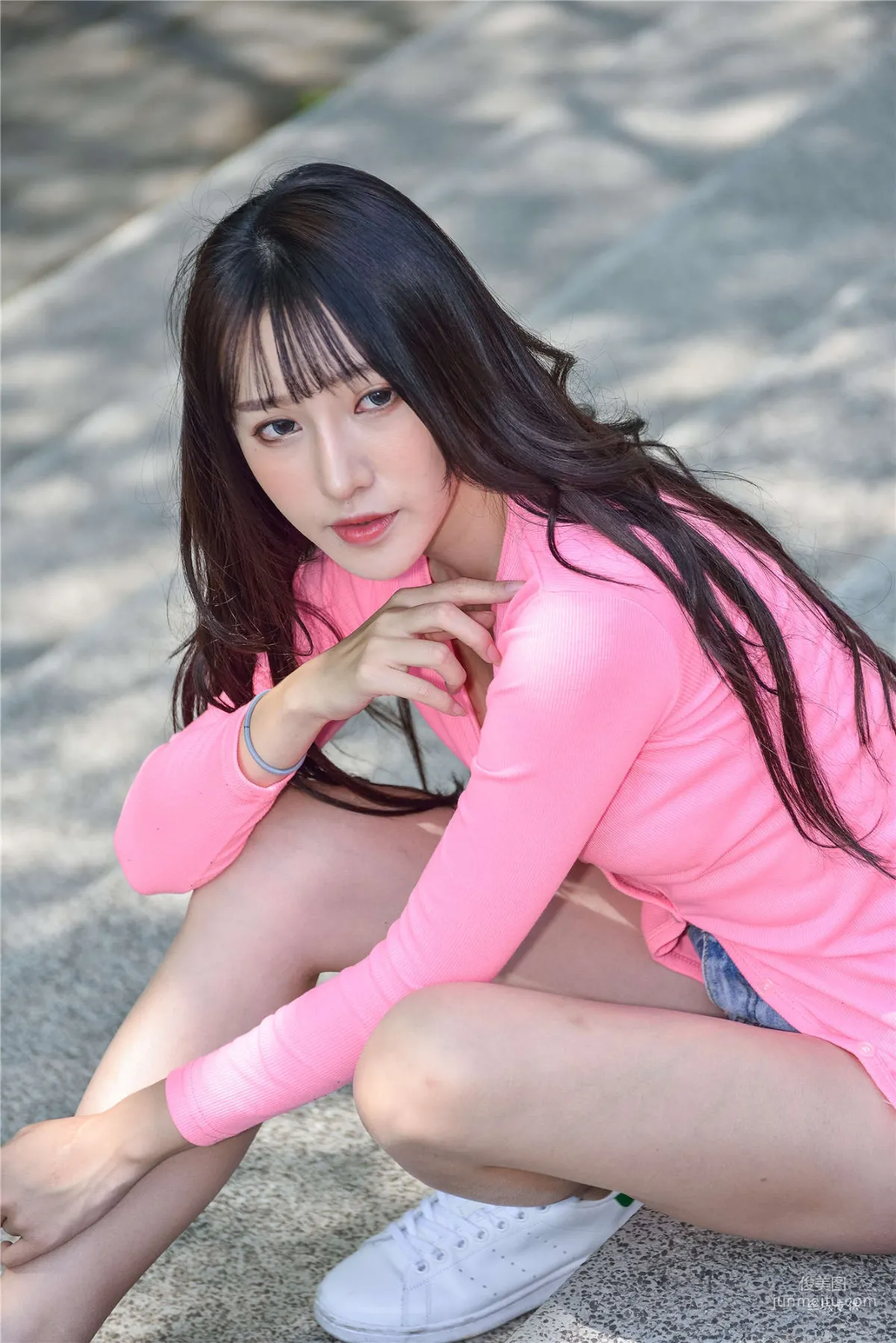 [Taiwan Beauties] Bi Bier Gome Fashion Denim Street Snap Photo Set photo 103