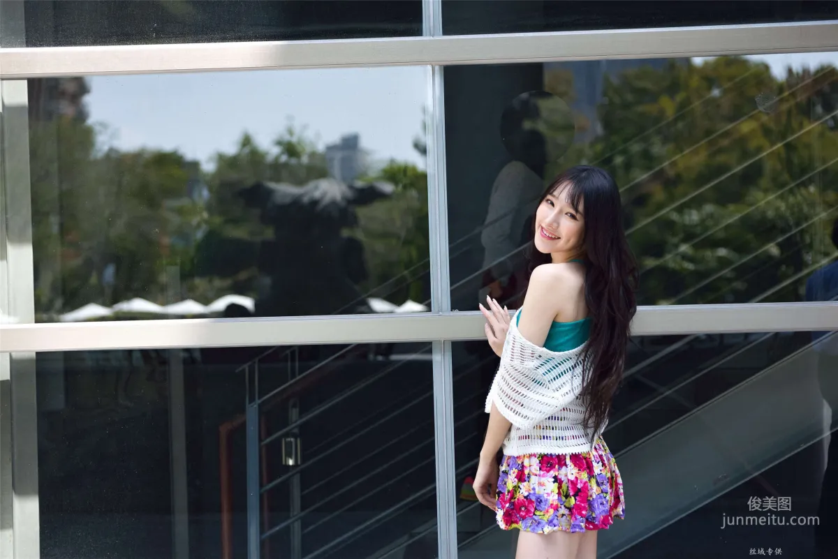 [Taiwan Beauties] Bi Bier, National Beauty. Fashion Fresh Outdoor Shoot Photo Set photo 86