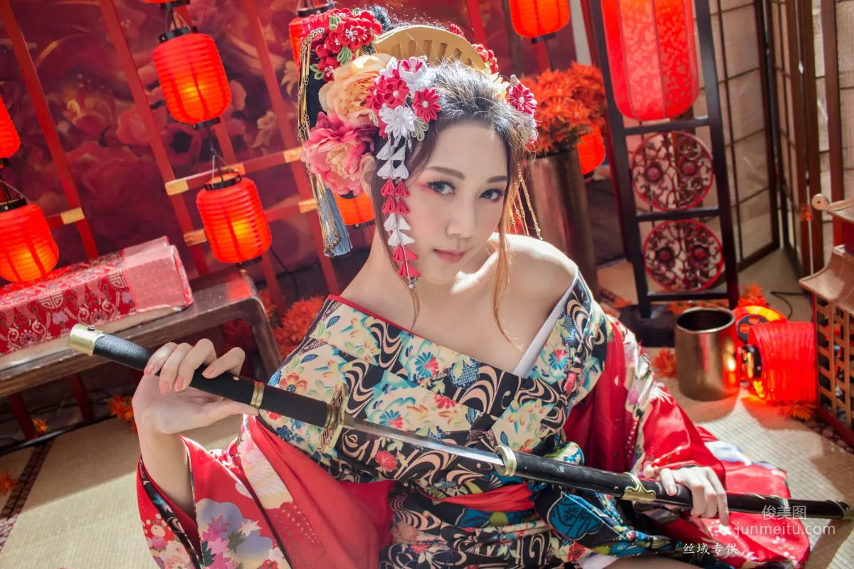 [台灣正妹] 彭琁《花魁+護士服》 寫真集 8