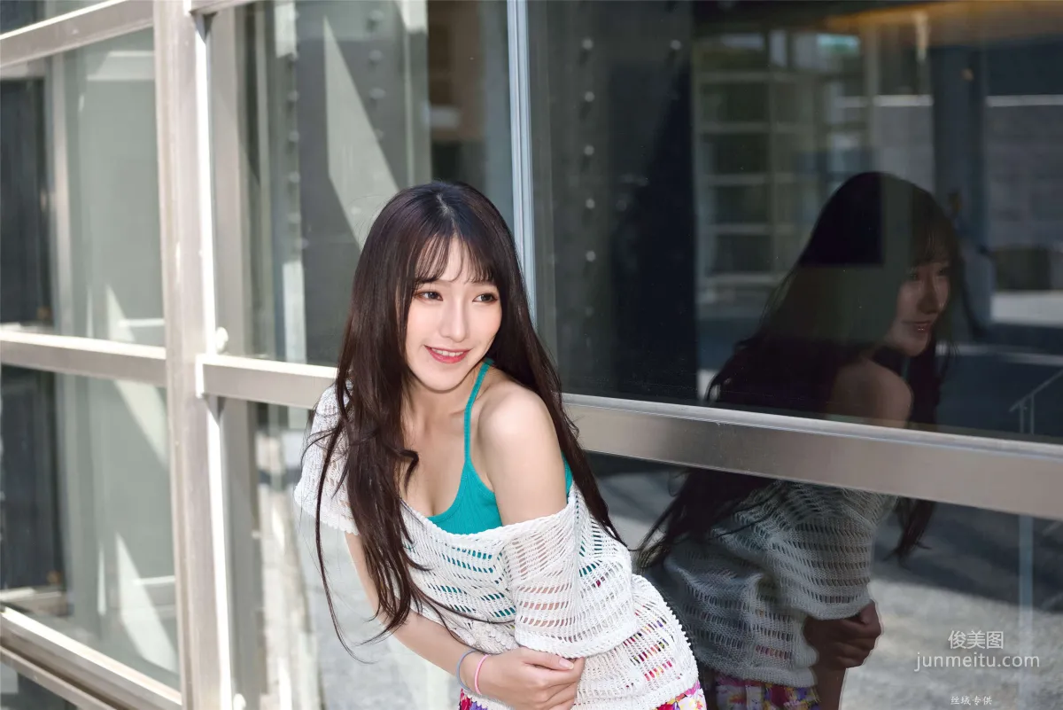 [Taiwan Beauties] Bi Bier, National Beauty. Fashion Fresh Outdoor Shoot Photo Set photo 90