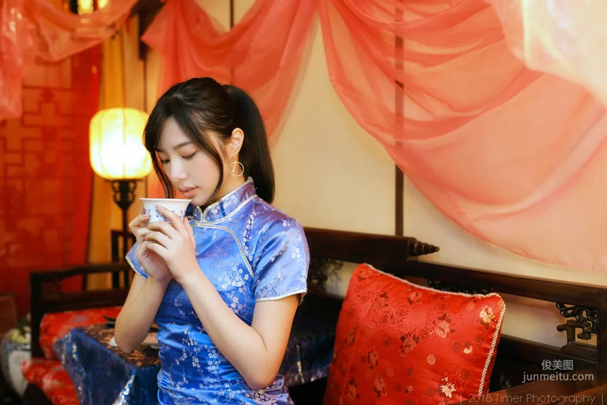 [Taiwan Beauties] Chen Siying, Celebrating the New Spring Fashion Studio Shoot (Part 2) Photo Set photo 16