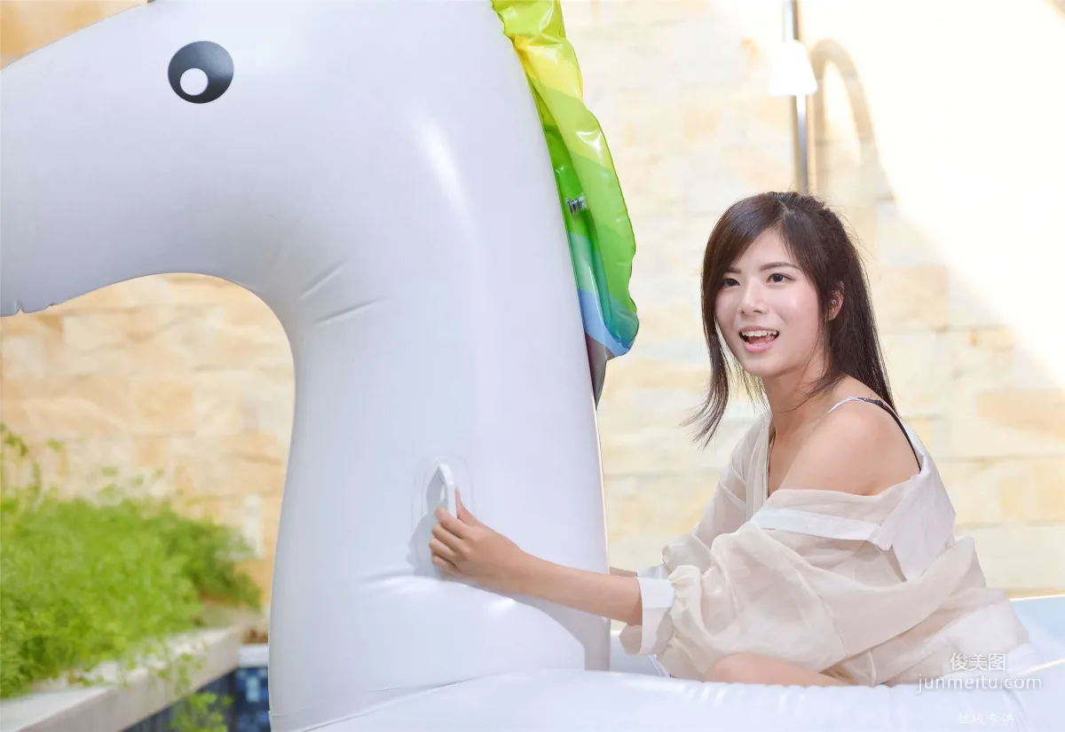 [Taiwan Beauties] Chubby Fang Sexy. Ballet City Vacation Hotel Bed Shoot Series Photo Set photo 18