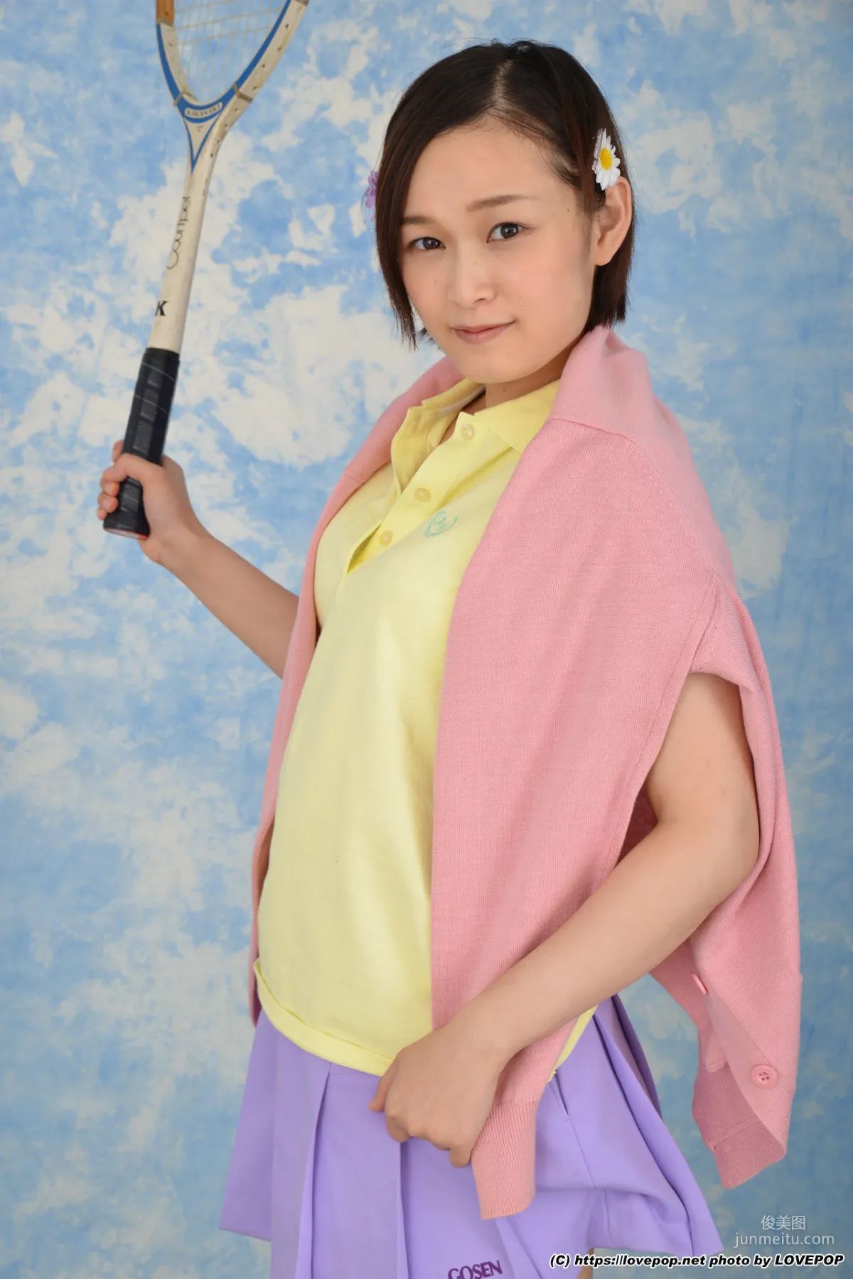 [LOVEPOP] Takeuchi Makoto, Badminton Series Photoset 03, Photo Set photo 2