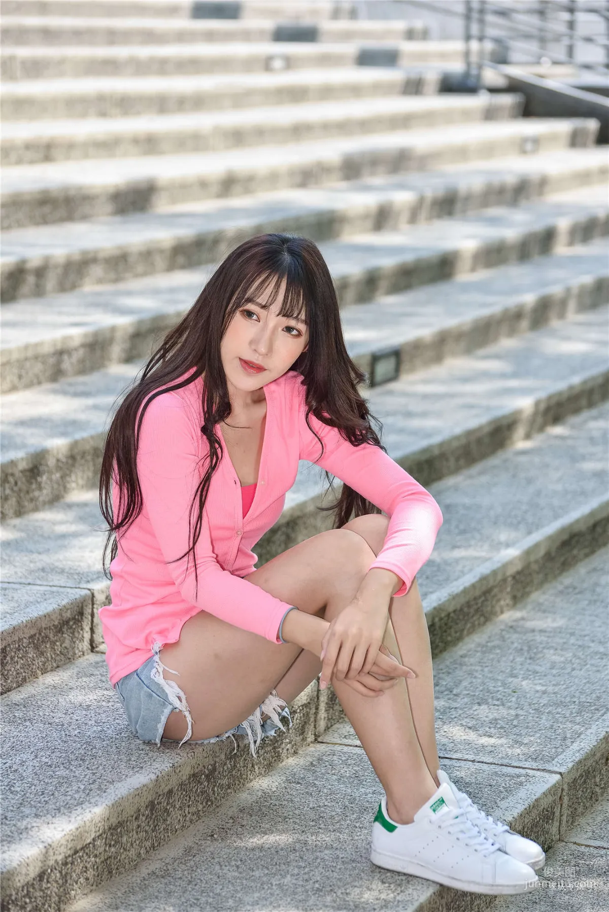 [Taiwan Beauties] Bi Bier Gome Fashion Denim Street Snap Photo Set photo 91