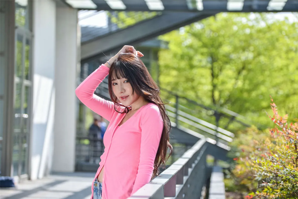 [Taiwan Beauties] Bi Bier Gome Fashion Denim Street Snap Photo Set photo 31