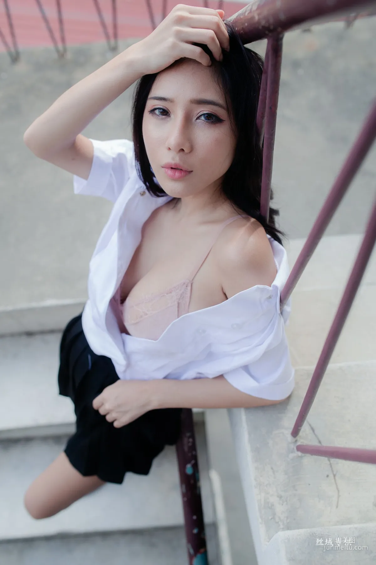 [台灣正妹] 沈綺綺《水手服內衣外拍》 寫真集 58