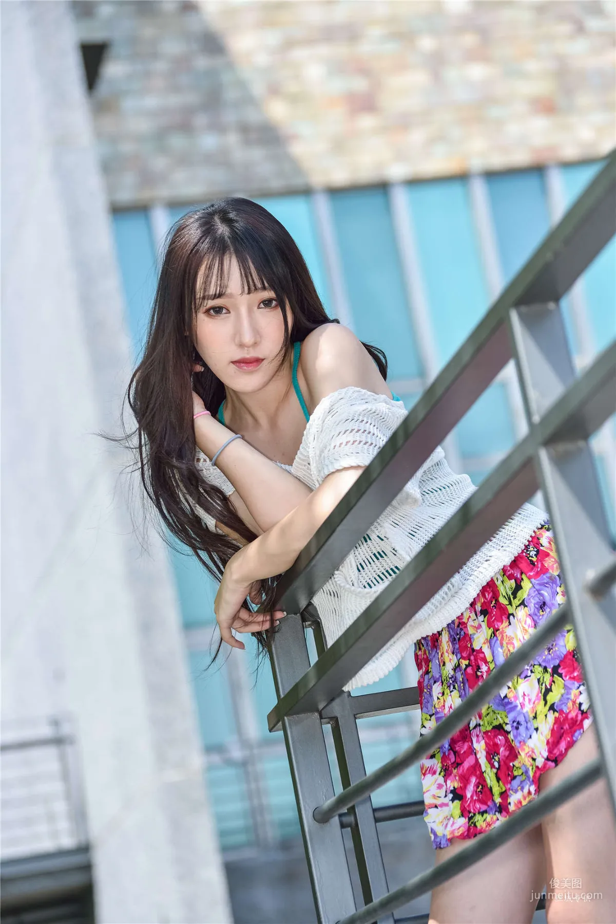 [Taiwan Beauties] Bi Bier, National Beauty. Fashion Fresh Outdoor Shoot Photo Set photo 24