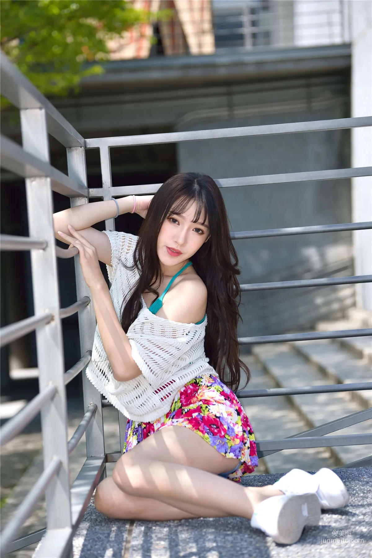 [Taiwan Beauties] Bi Bier, National Beauty. Fashion Fresh Outdoor Shoot Photo Set photo 61