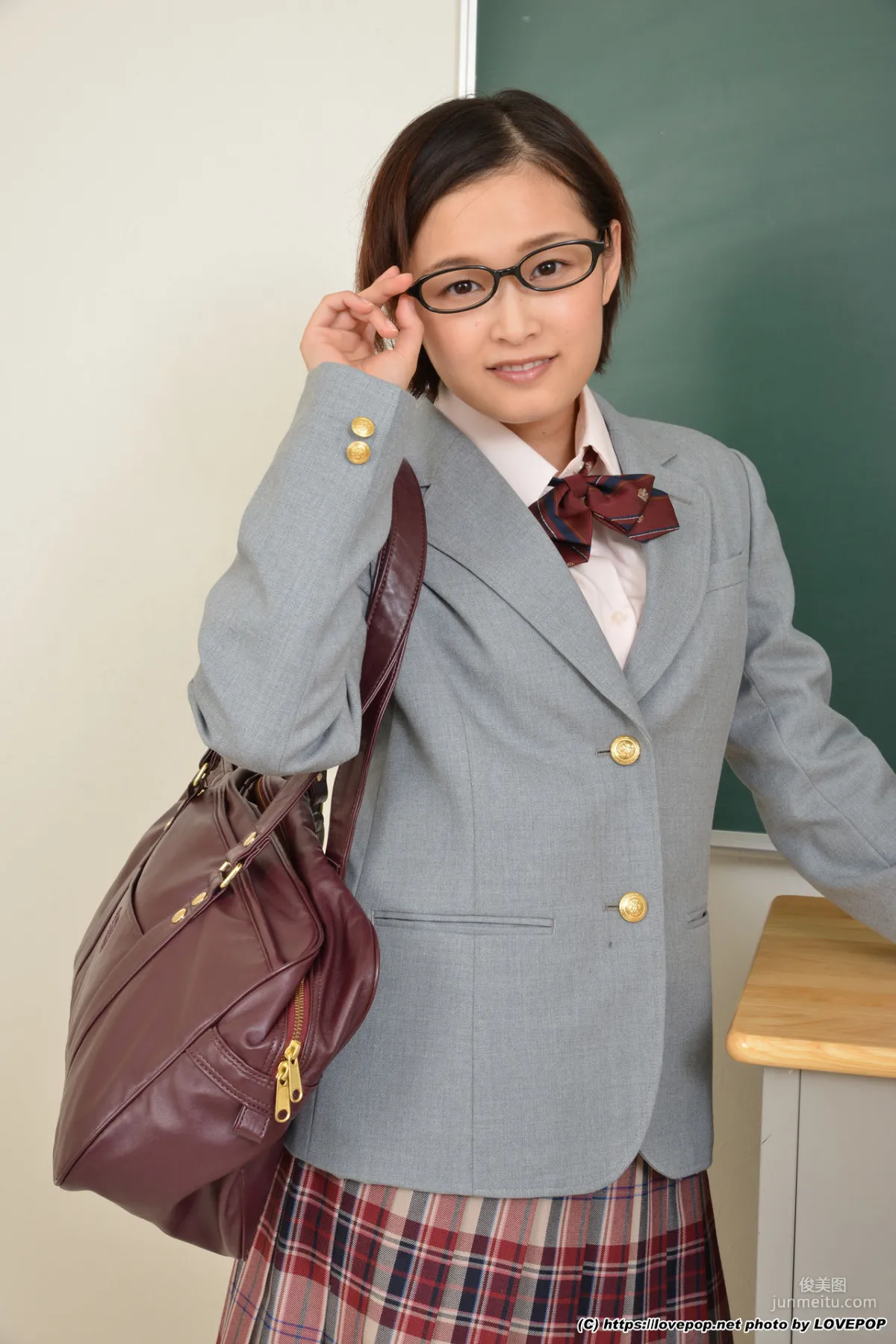 [LOVEPOP] Mako Mizutani, Glasses Junior Girl Photoset 06 Photo Set photo 11