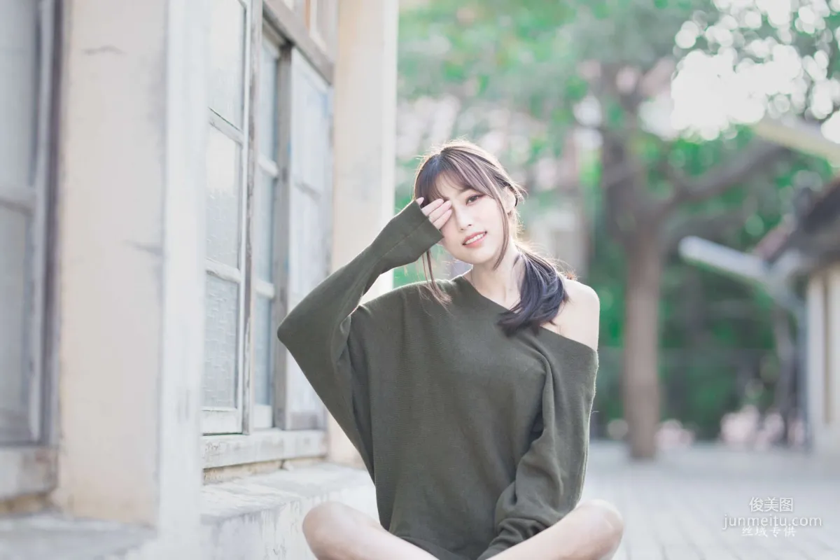 [Taiwan Beauties] Yi Yi - Shenji New Village Fresh and Light Outdoor Shoot Photo Set photo 85