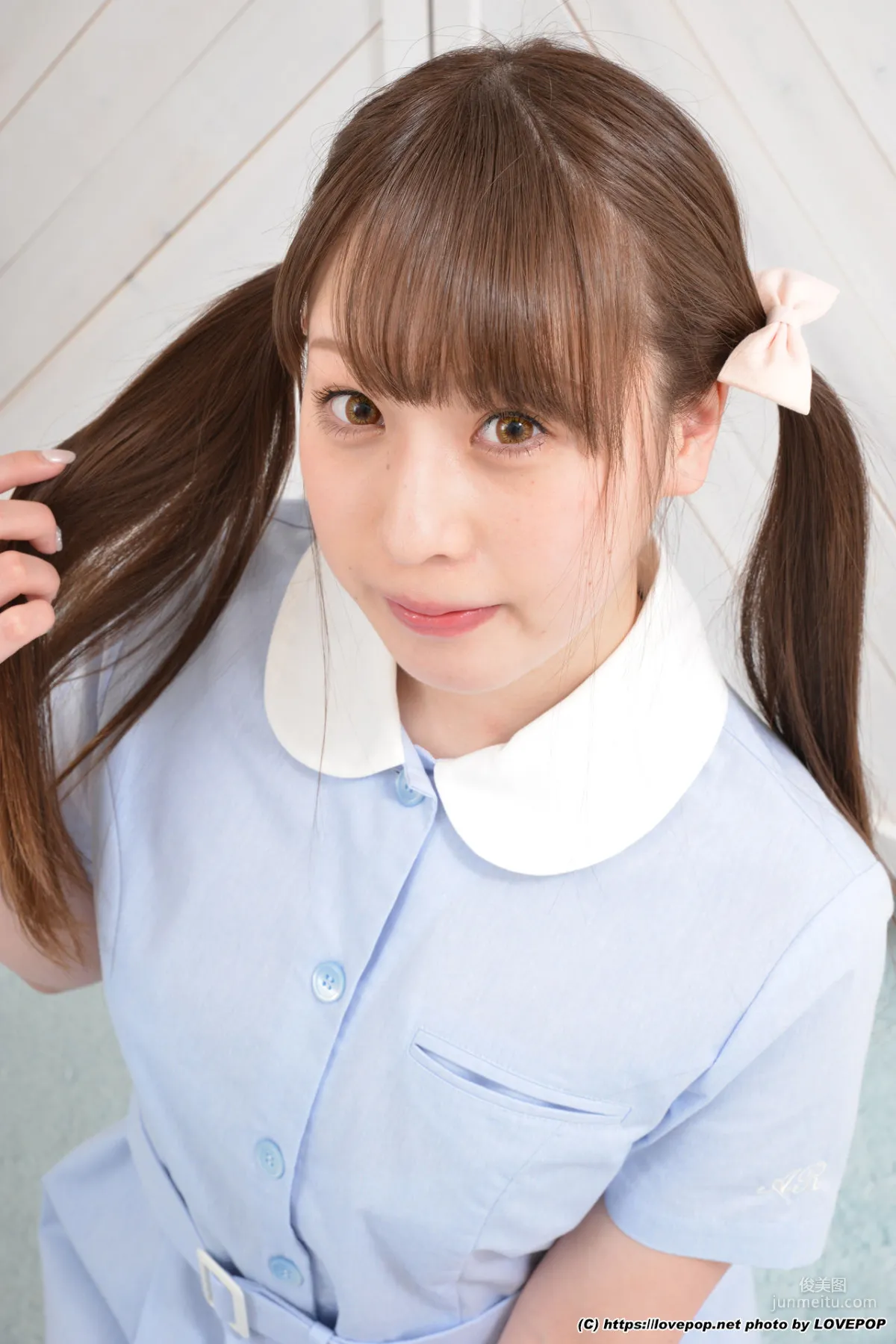 [LovePop] Ruka Kanna - Twin Tails Uniform Photoset 04 Photo Set photo 3