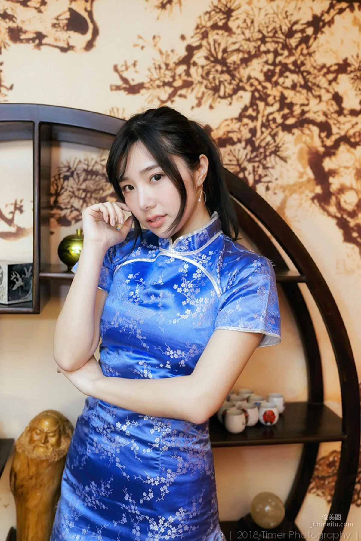 [Taiwan Beauties] Chen Siying, Celebrating the New Spring Fashion Studio Shoot (Part 2) Photo Set photo 117
