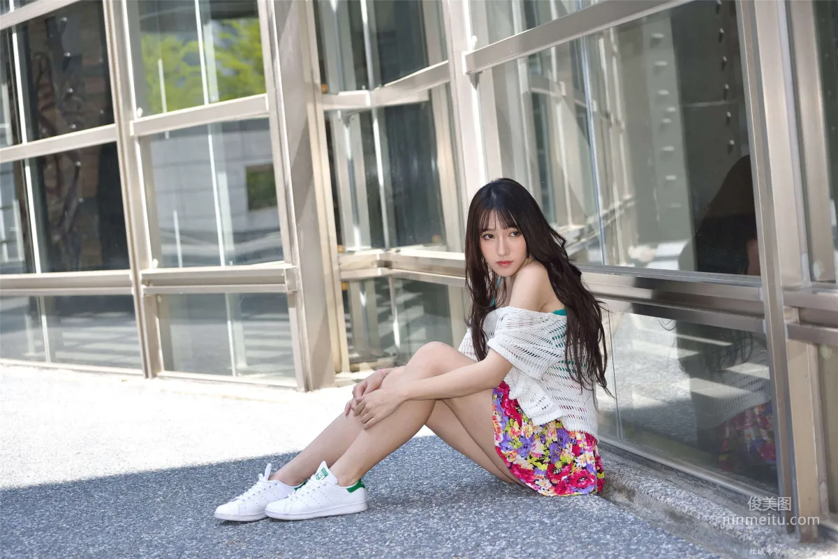 [Taiwan Beauties] Bi Bier, National Beauty. Fashion Fresh Outdoor Shoot Photo Set photo 97