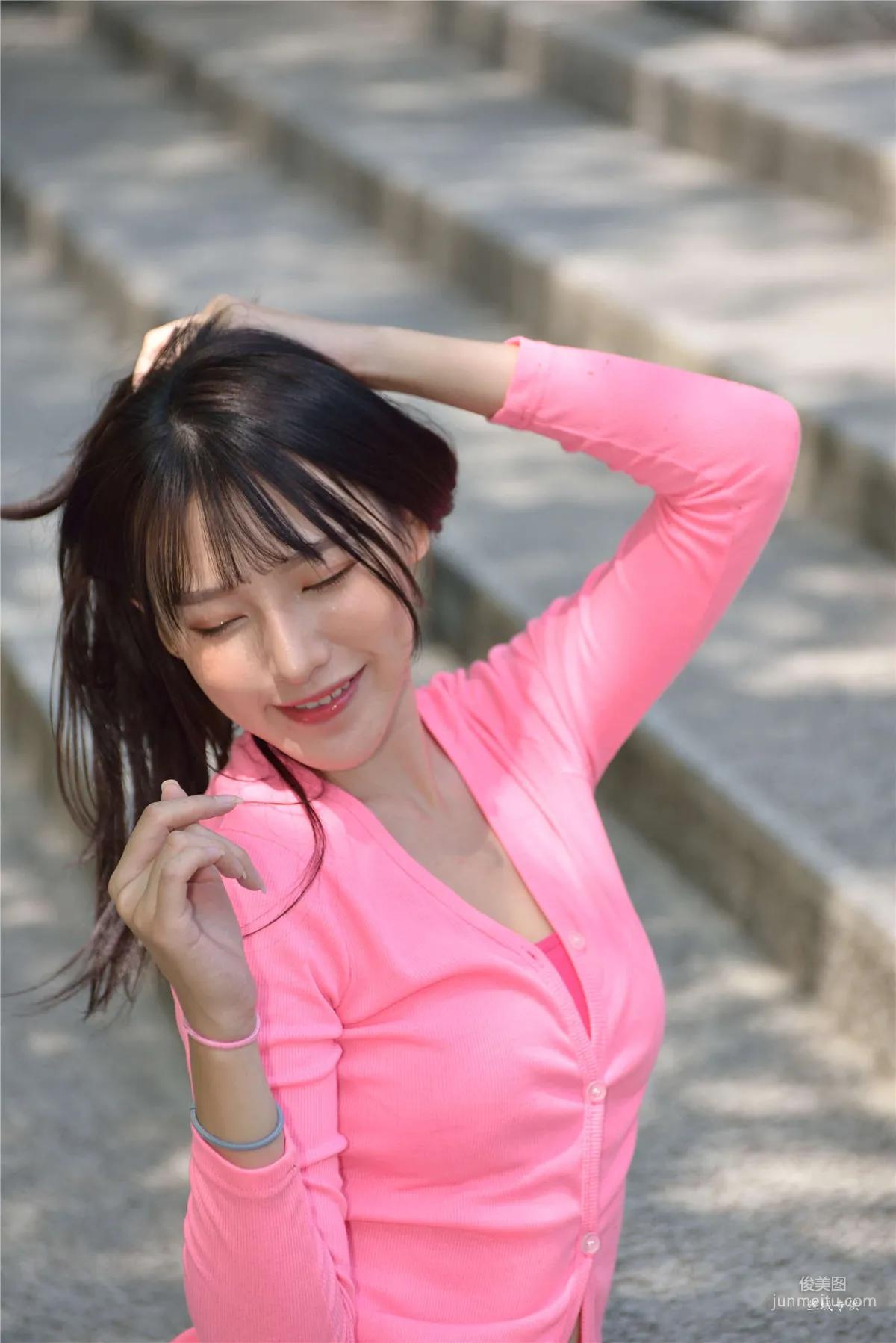 [Taiwan Beauties] Bi Bier Gome Fashion Denim Street Snap Photo Set photo 142