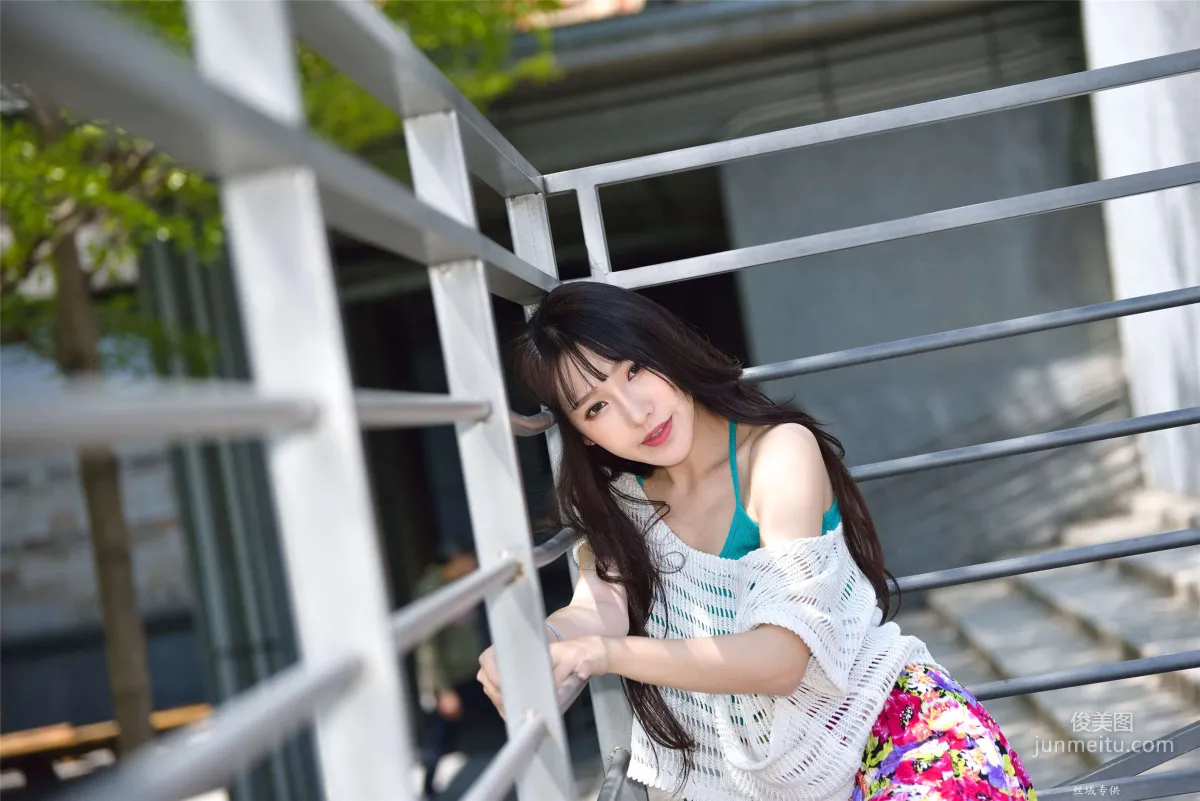 [Taiwan Beauties] Bi Bier, National Beauty. Fashion Fresh Outdoor Shoot Photo Set photo 60