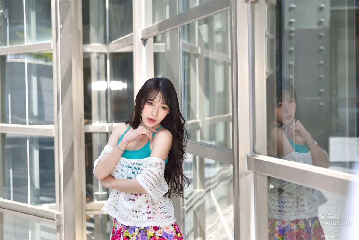 [Taiwan Beauties] Bi Bier, National Beauty. Fashion Fresh Outdoor Shoot Photo Set photo 80