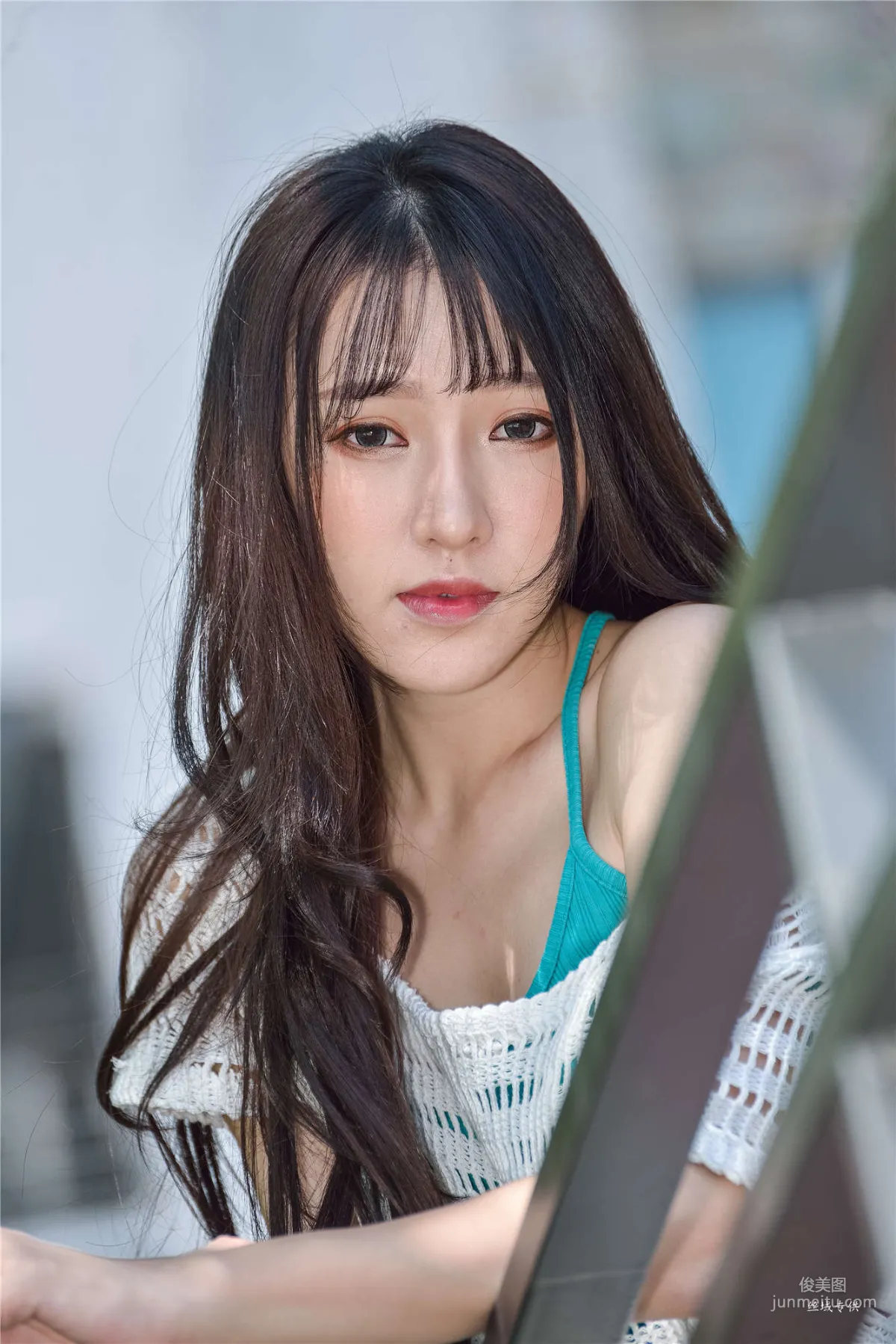 [Taiwan Beauties] Bi Bier, National Beauty. Fashion Fresh Outdoor Shoot Photo Set photo 29