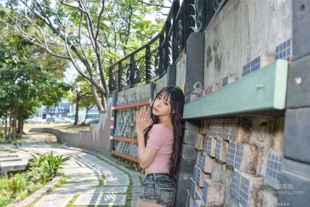 [Taiwan Beauties] Bi Bier "Gome. Fashion" Hot Pants Street Snap Photo Set photo 133