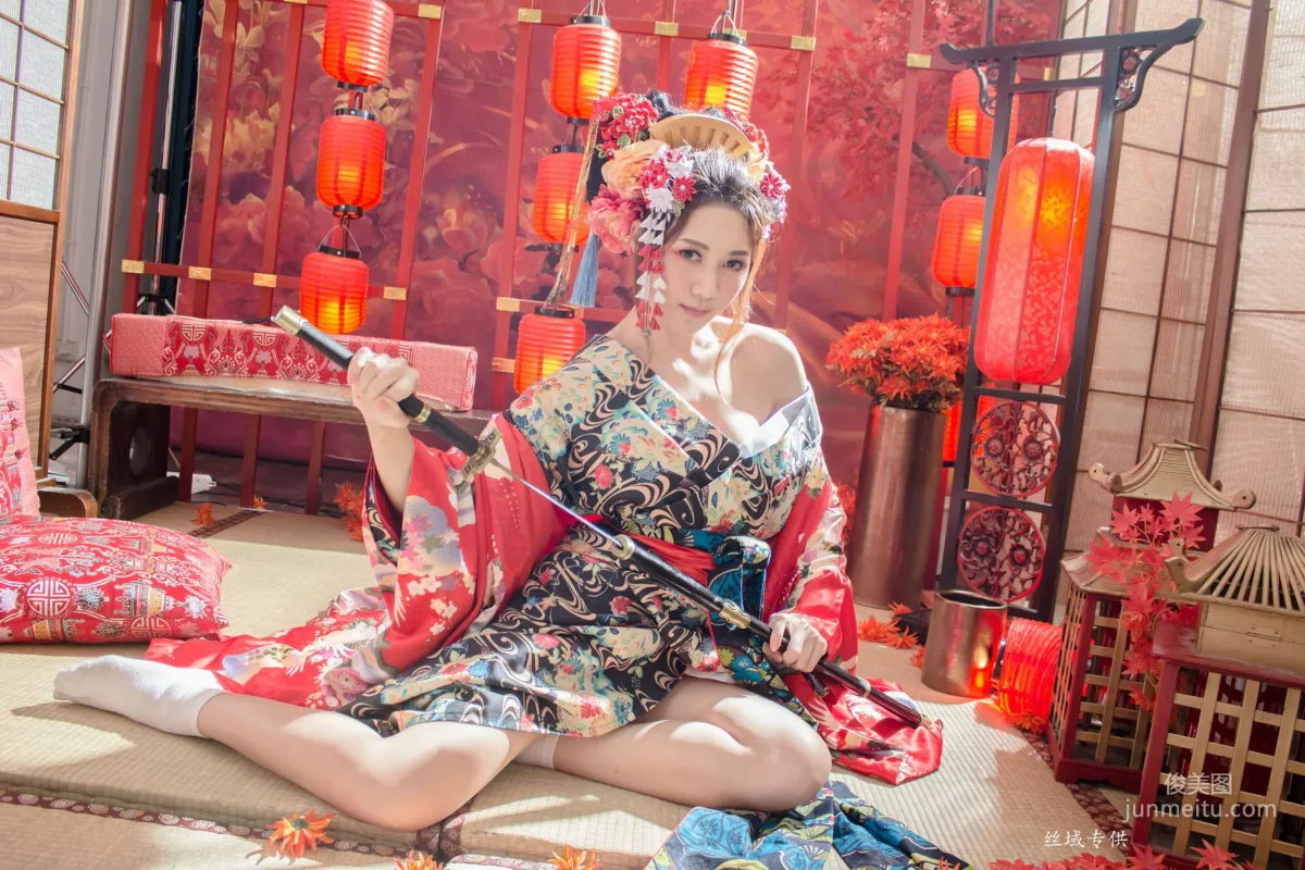 [台灣正妹] 彭琁《花魁+護士服》 寫真集 9