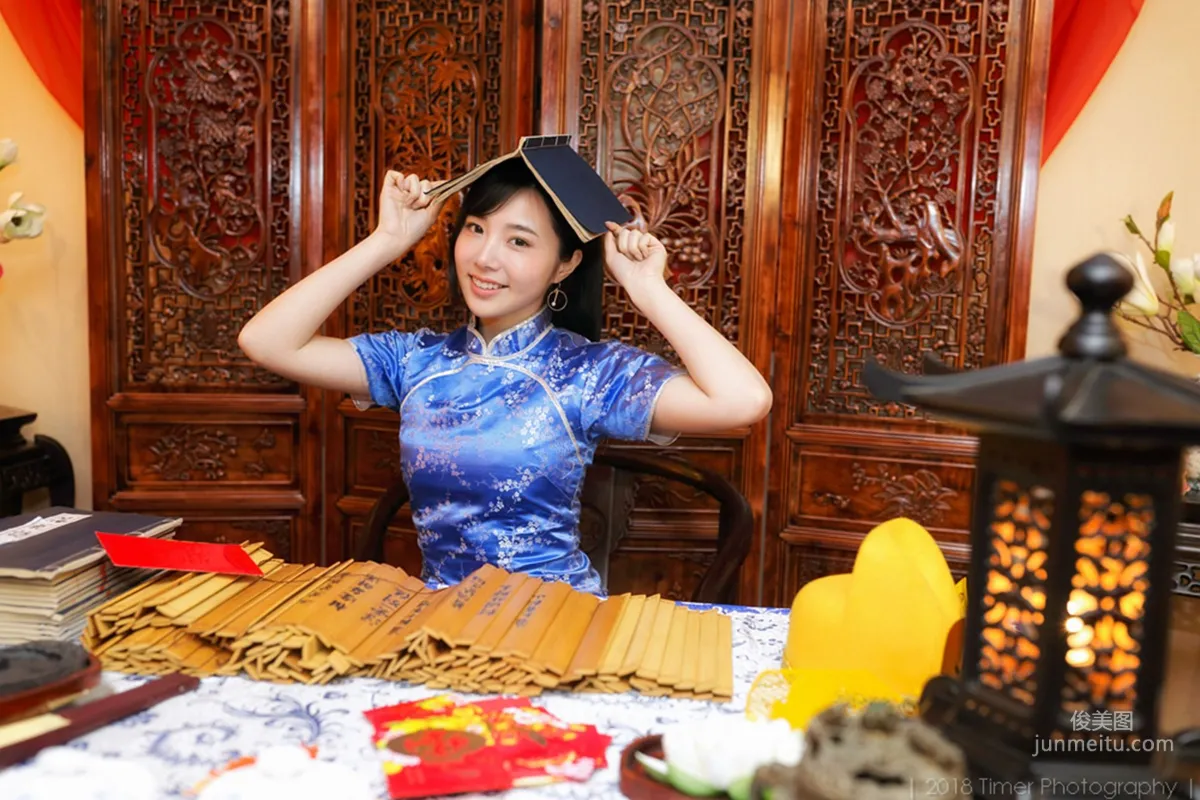 [Taiwan Beauties] Chen Siying, Celebrating the New Spring Fashion Studio Shoot (Part 2) Photo Set photo 58