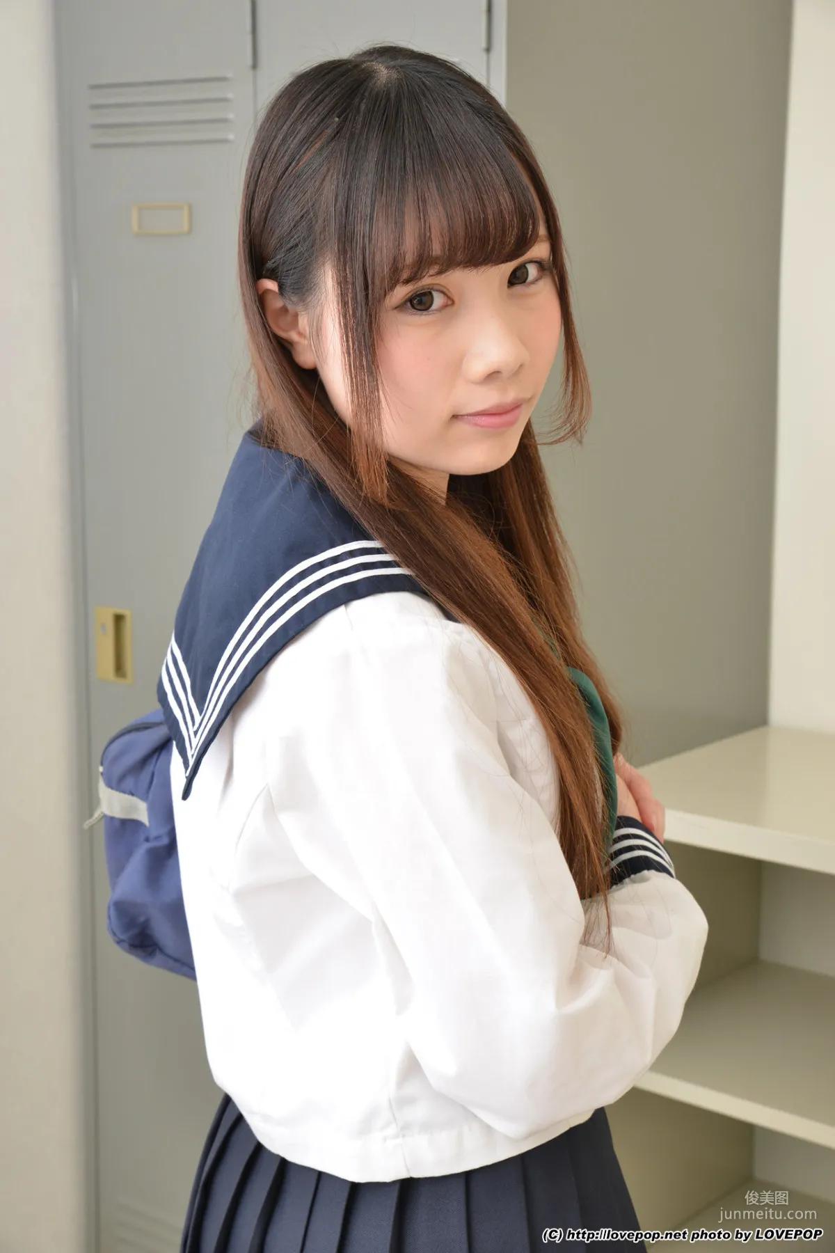 [LovePop] Kurumi Mizuki, Sailor Uniform Junior Girl Photoset 05 Photo Set photo 25