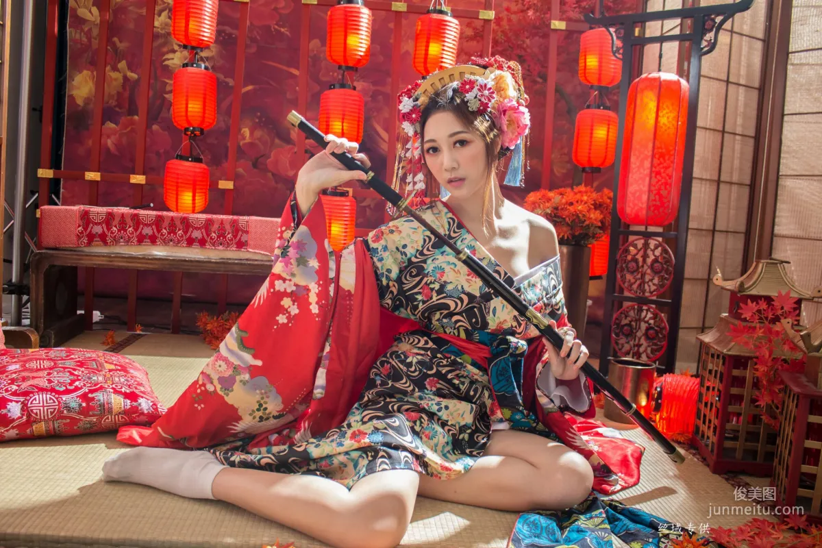 [台灣正妹] 彭琁《花魁+護士服》 寫真集 6