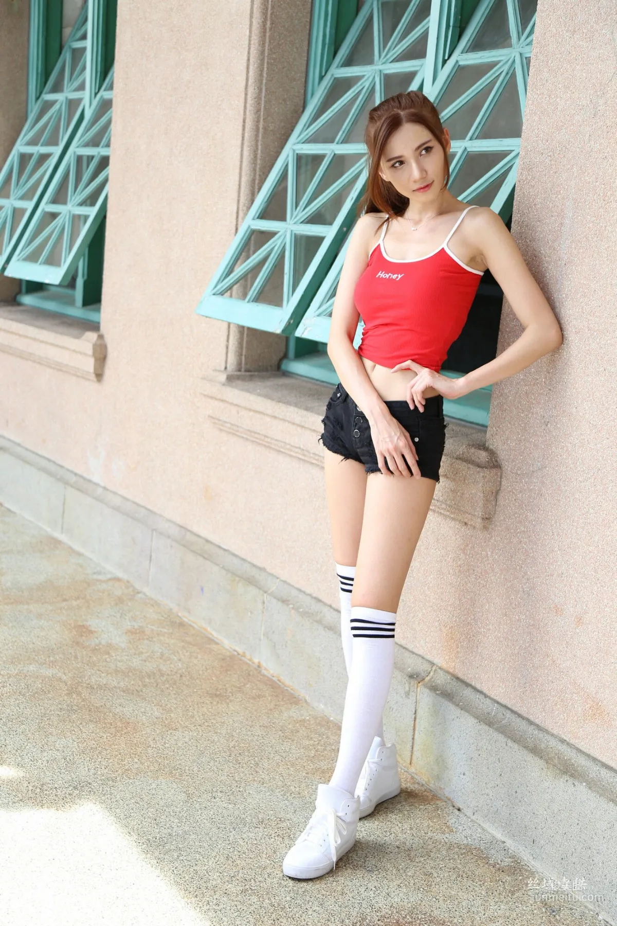 [Taiwan Beauties] Cai Yixin Candice, Street Snap Sporty Girl Photo Set photo 14