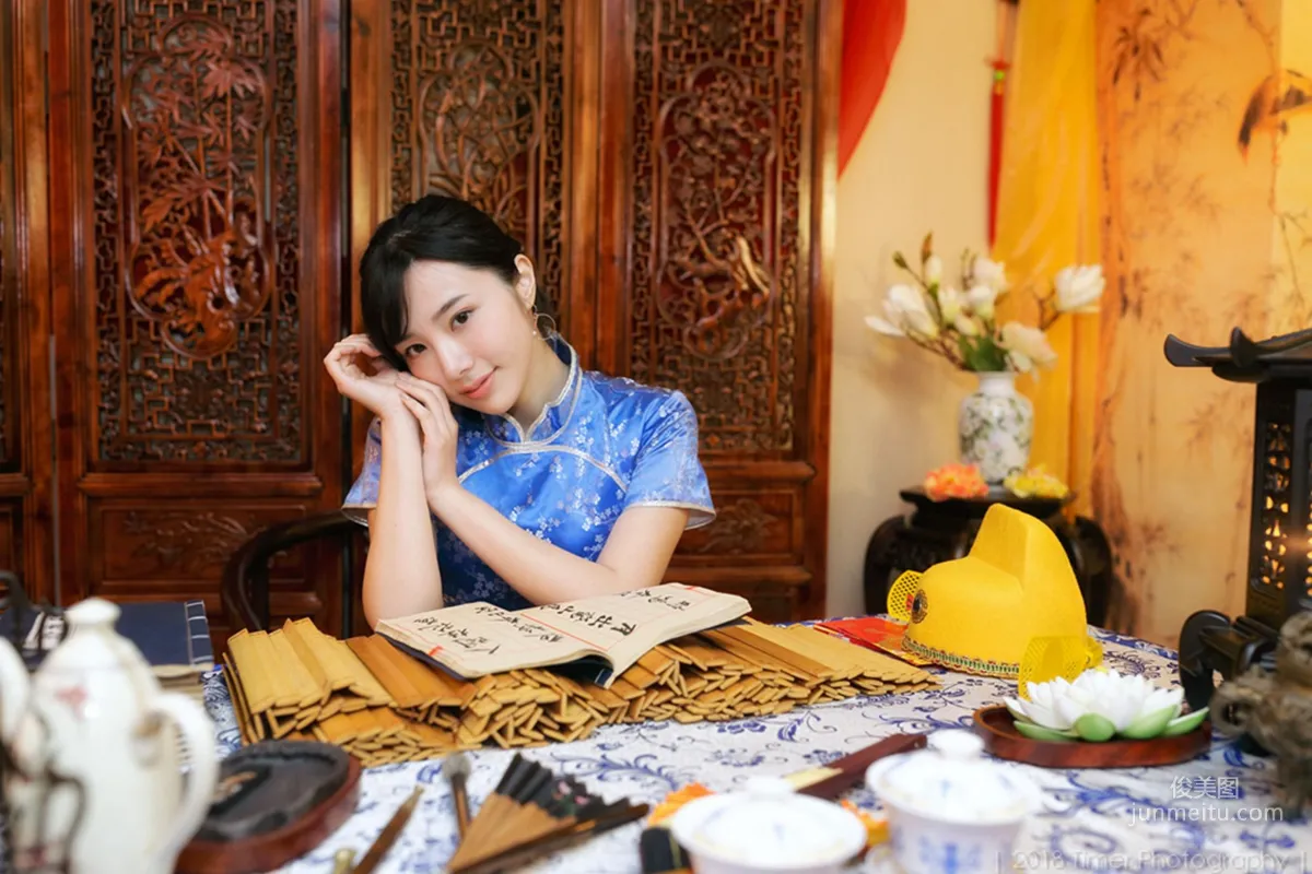 [Taiwan Beauties] Chen Siying, Celebrating the New Spring Fashion Studio Shoot (Part 2) Photo Set photo 53