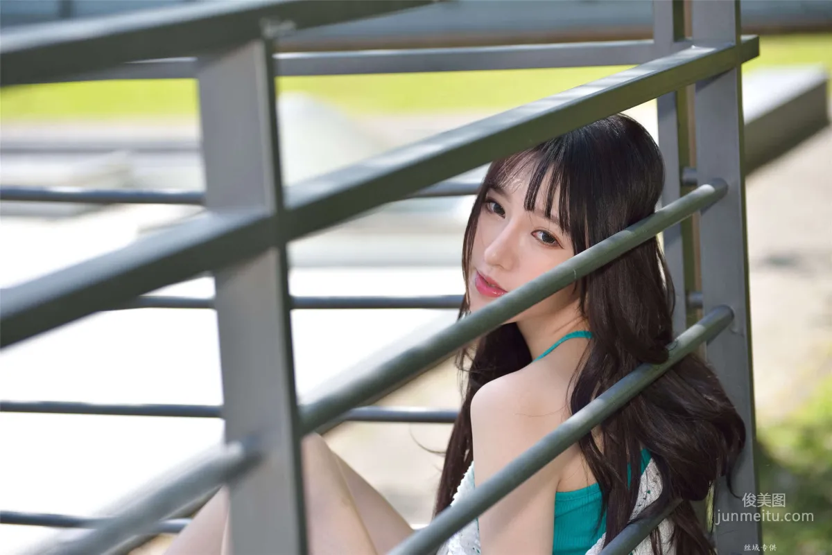 [Taiwan Beauties] Bi Bier, National Beauty. Fashion Fresh Outdoor Shoot Photo Set photo 64