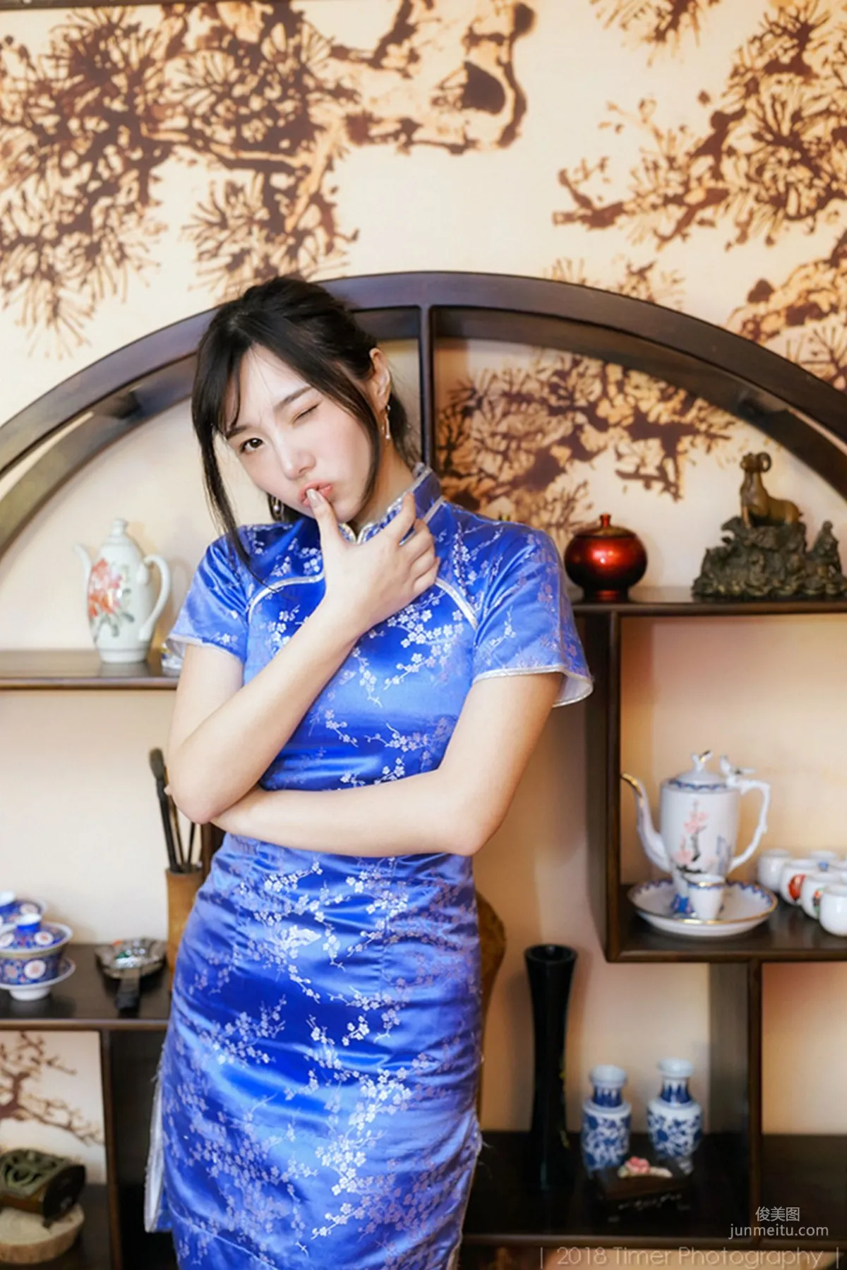 [Taiwan Beauties] Chen Siying, Celebrating the New Spring Fashion Studio Shoot (Part 2) Photo Set photo 110