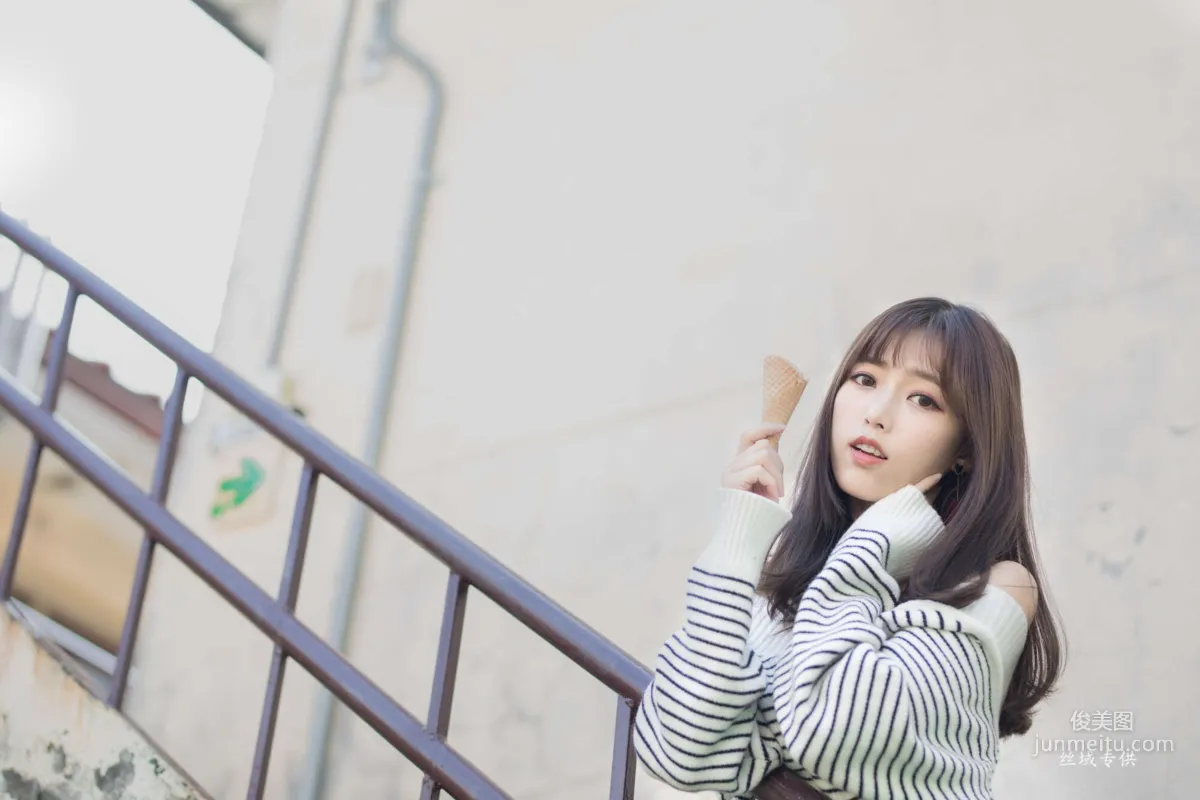 [Taiwan Beauties] Yi Yi - Shenji New Village Fresh and Light Outdoor Shoot Photo Set photo 39