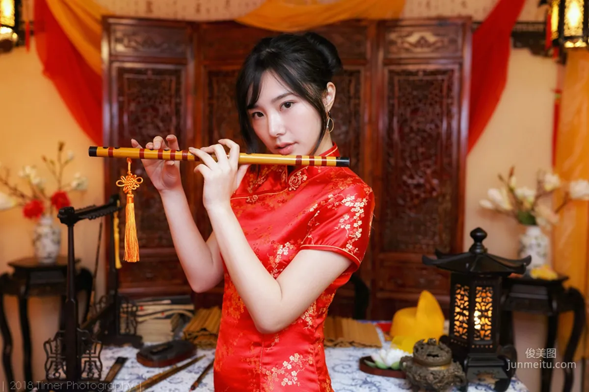 [Taiwan Beauties] Zora Chen Siying, New Year Fashion Studio Shoot (Part 1) Photo Set photo 60