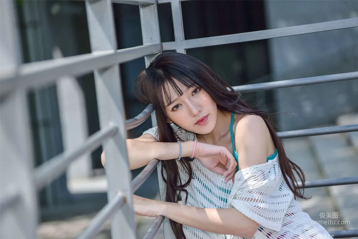 [Taiwan Beauties] Bi Bier, National Beauty. Fashion Fresh Outdoor Shoot Photo Set photo 38
