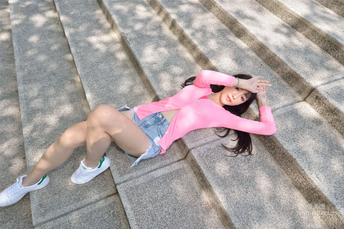 [Taiwan Beauties] Bi Bier Gome Fashion Denim Street Snap Photo Set photo 109
