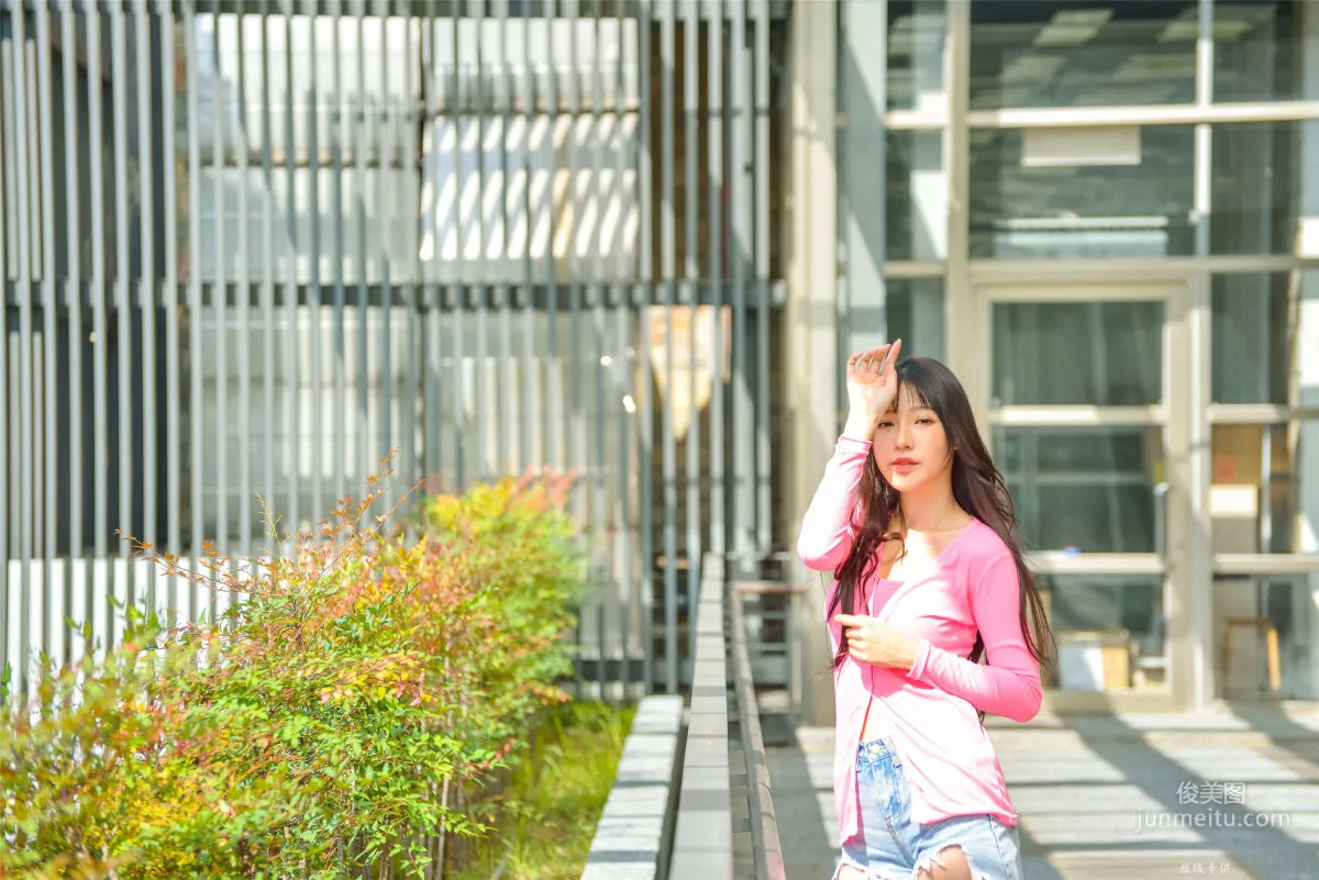 [台湾正妹] 比比《國美.時裝》牛仔街拍 写真集2