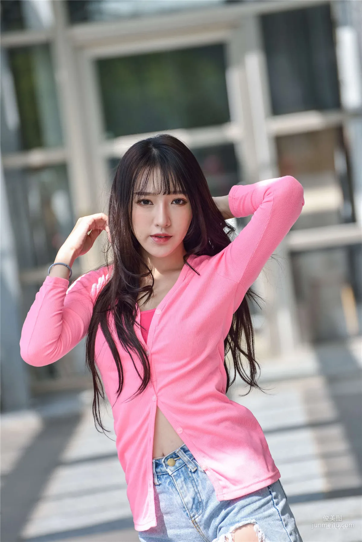 [Taiwan Beauties] Bi Bier Gome Fashion Denim Street Snap Photo Set photo 17