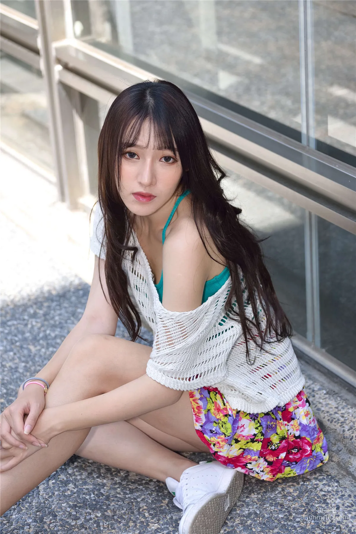 [Taiwan Beauties] Bi Bier, National Beauty. Fashion Fresh Outdoor Shoot Photo Set photo 102