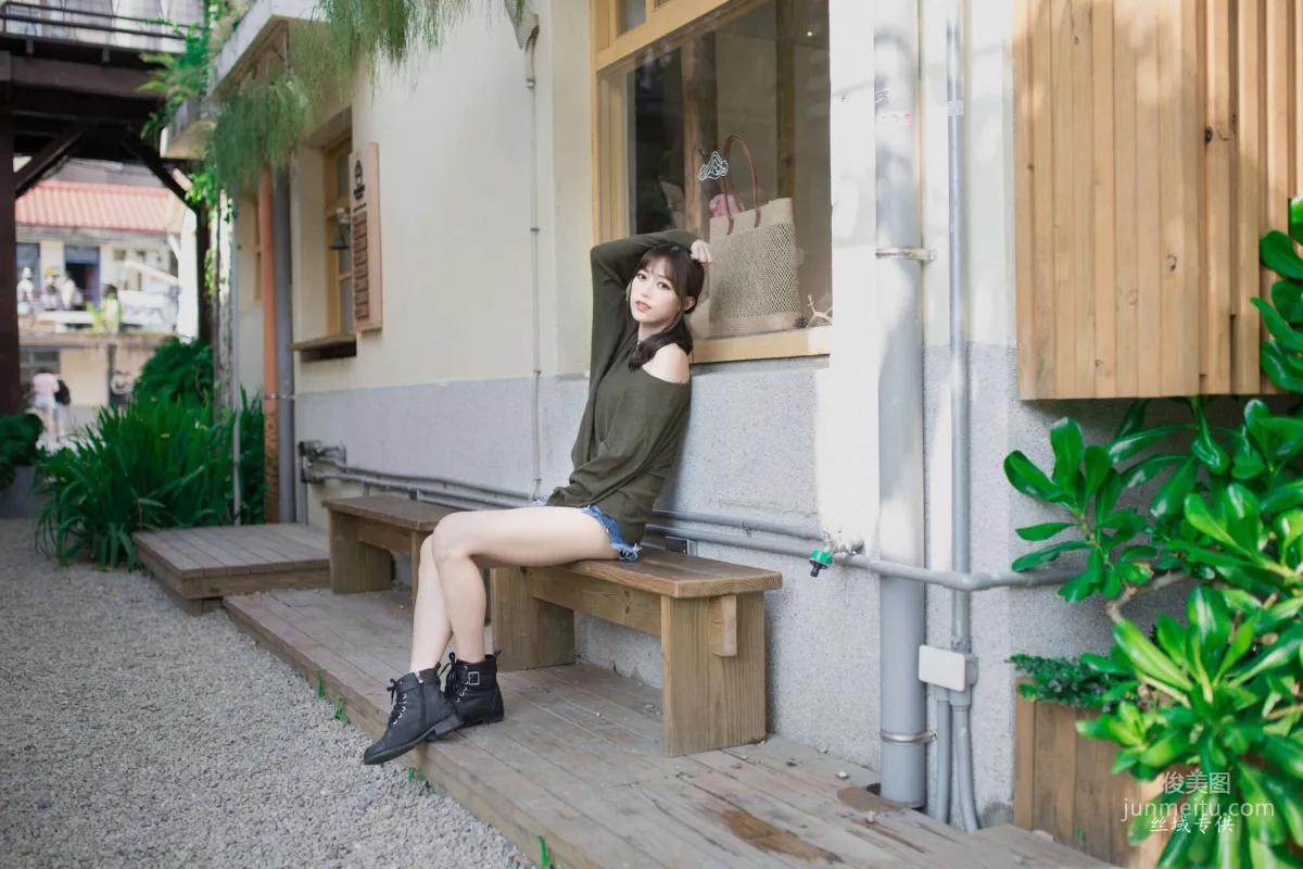 [Taiwan Beauties] Yi Yi - Shenji New Village Fresh and Light Outdoor Shoot Photo Set photo 50