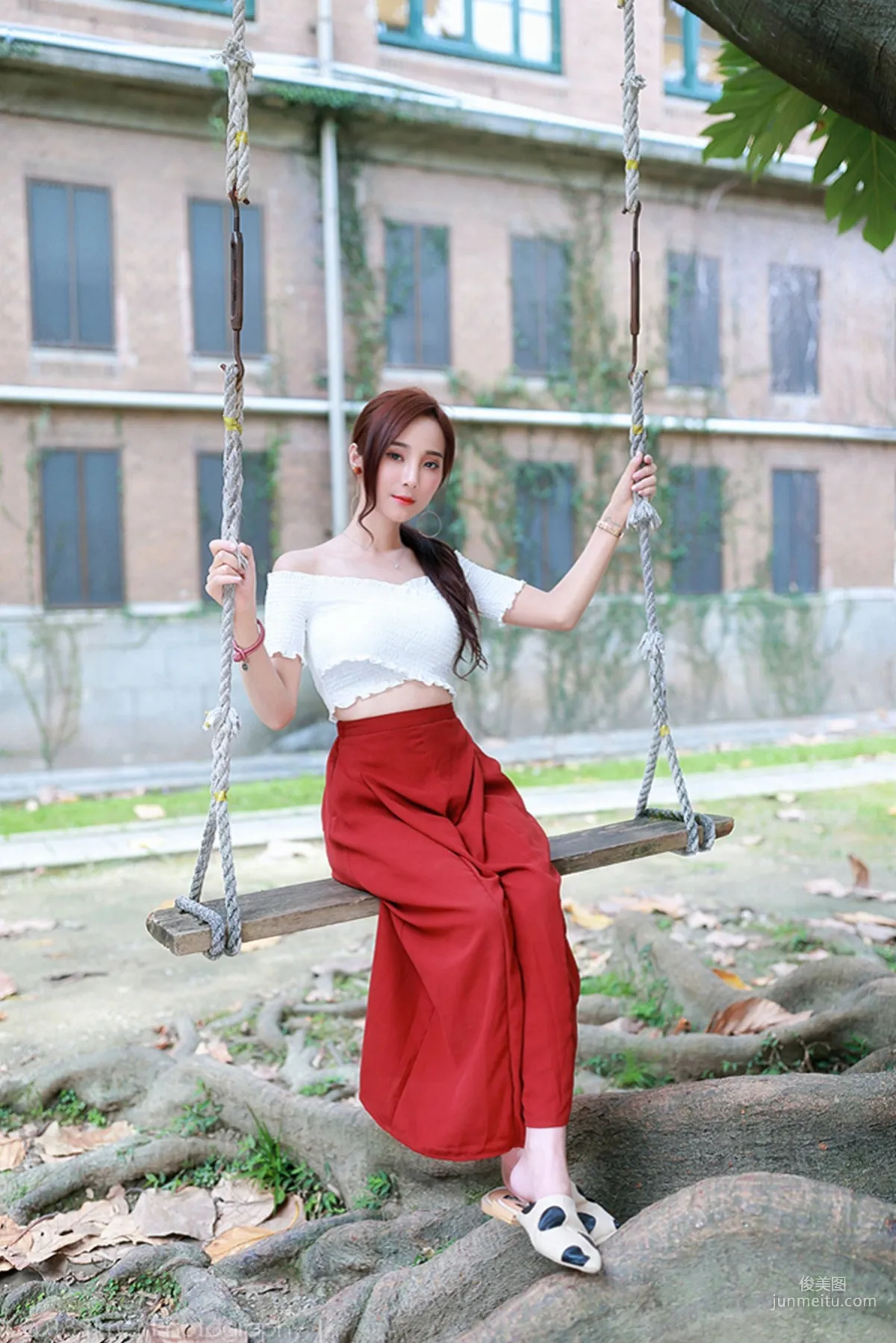 [Taiwan Beauties] Lynne Yuxuan National Taiwan University Outdoor Shoot Photo Set photo 39