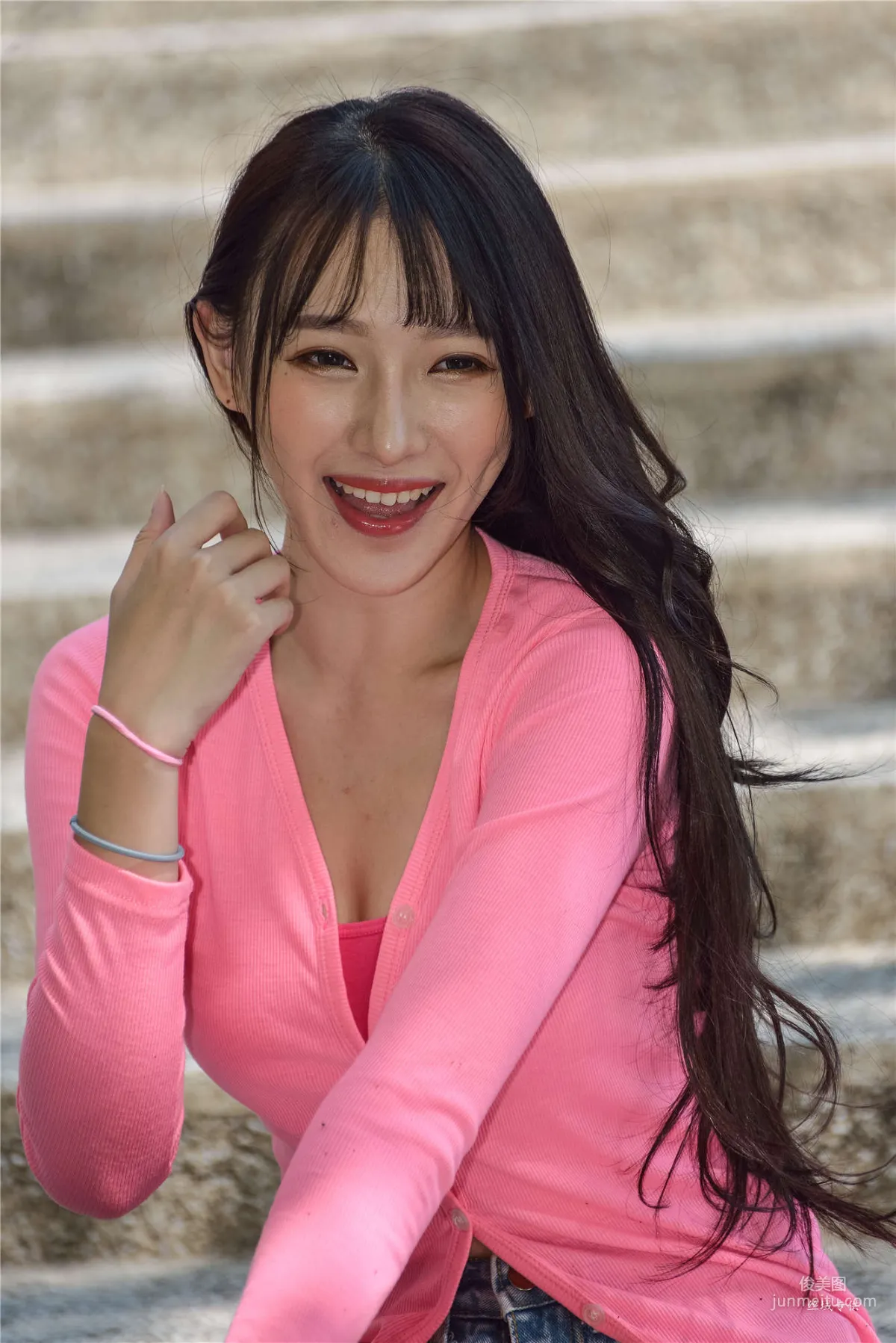 [Taiwan Beauties] Bi Bier Gome Fashion Denim Street Snap Photo Set photo 127
