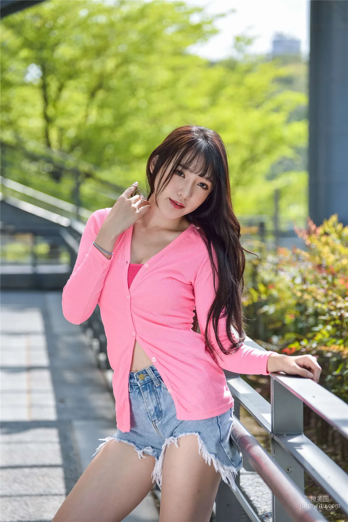 [Taiwan Beauties] Bi Bier Gome Fashion Denim Street Snap Photo Set photo 30