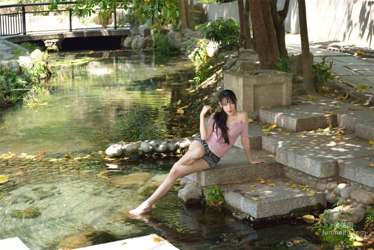[Taiwan Beauties] Bi Bier "Gome. Fashion" Hot Pants Street Snap Photo Set photo 21