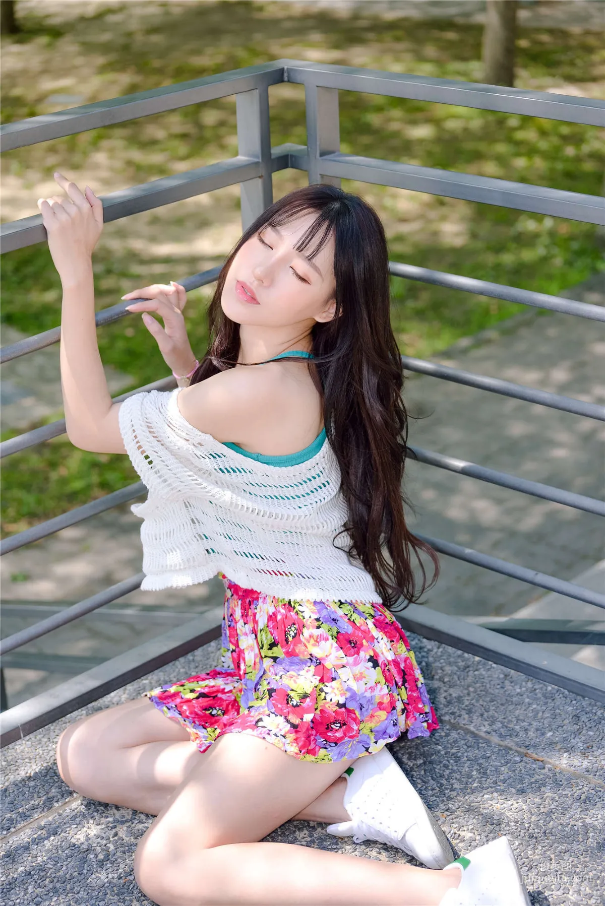 [Taiwan Beauties] Bi Bier, National Beauty. Fashion Fresh Outdoor Shoot Photo Set photo 40