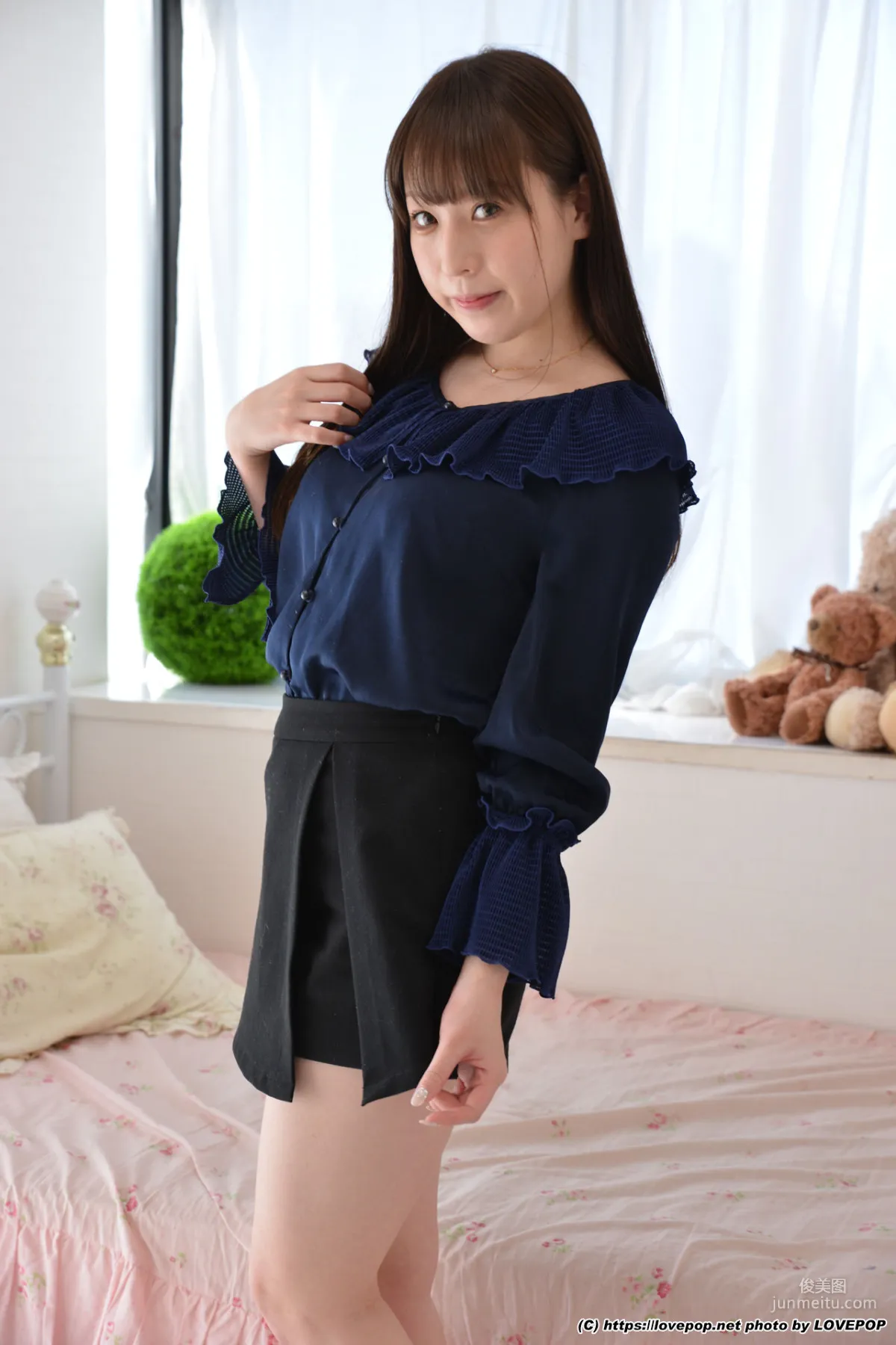 [LOVEPOP] Ruka Kanna Photoset 05, Hot Pants Beautiful Legs Temptation Photo Set photo 12