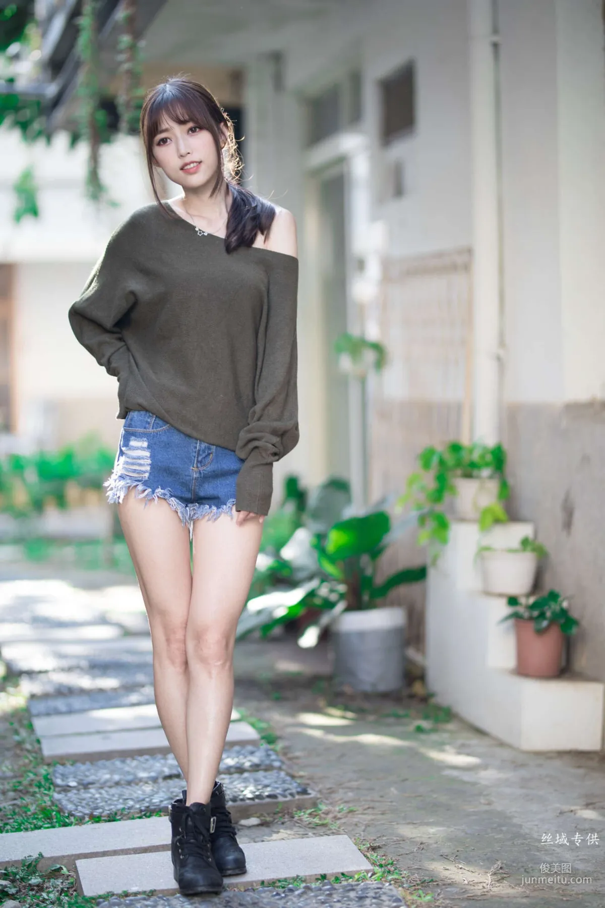 [Taiwan Beauties] Yi Yi - Shenji New Village Fresh and Light Outdoor Shoot Photo Set photo 55